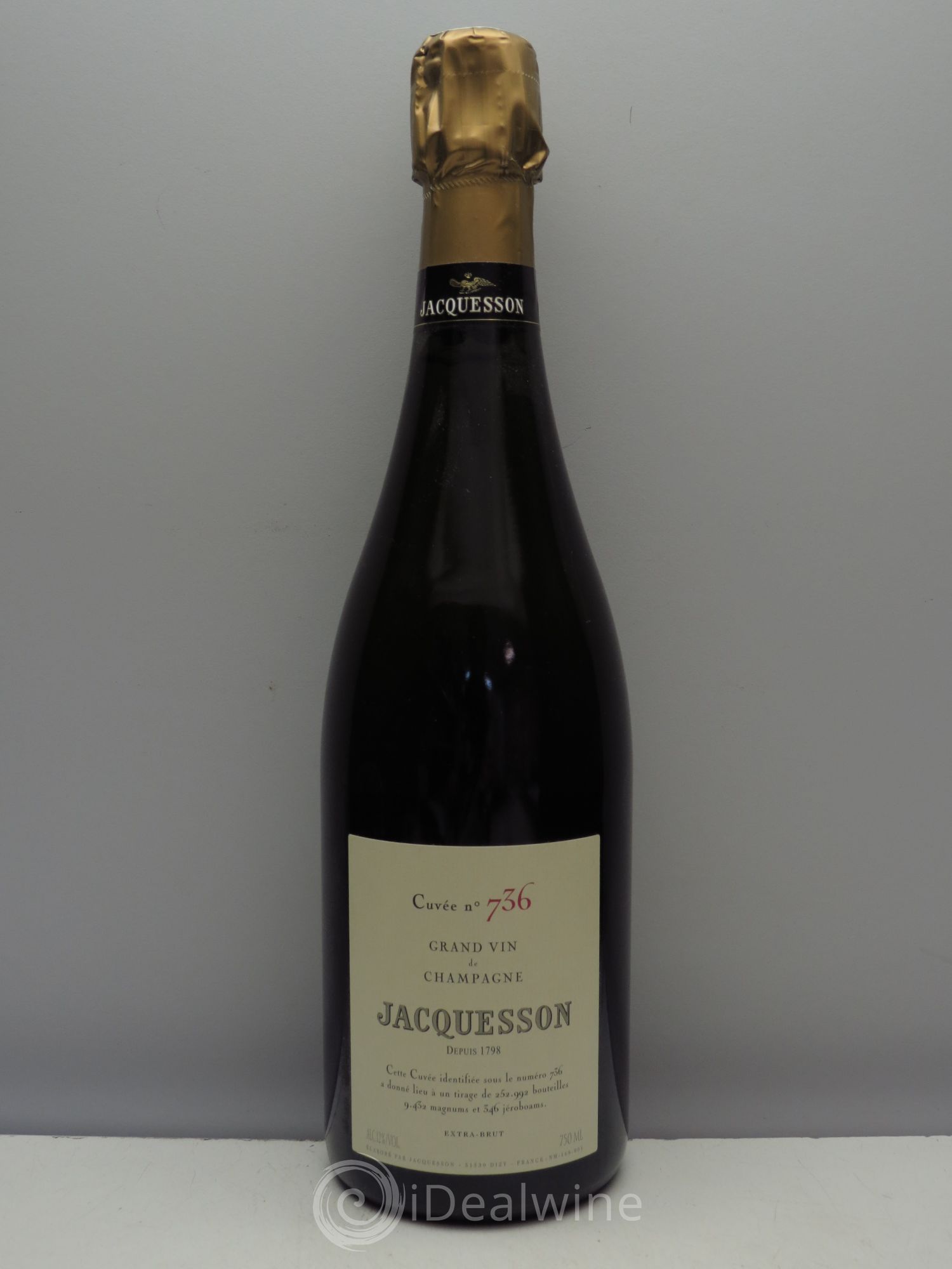 Cuvée 736 Jacquesson - Lot de 1 bouteille - 0