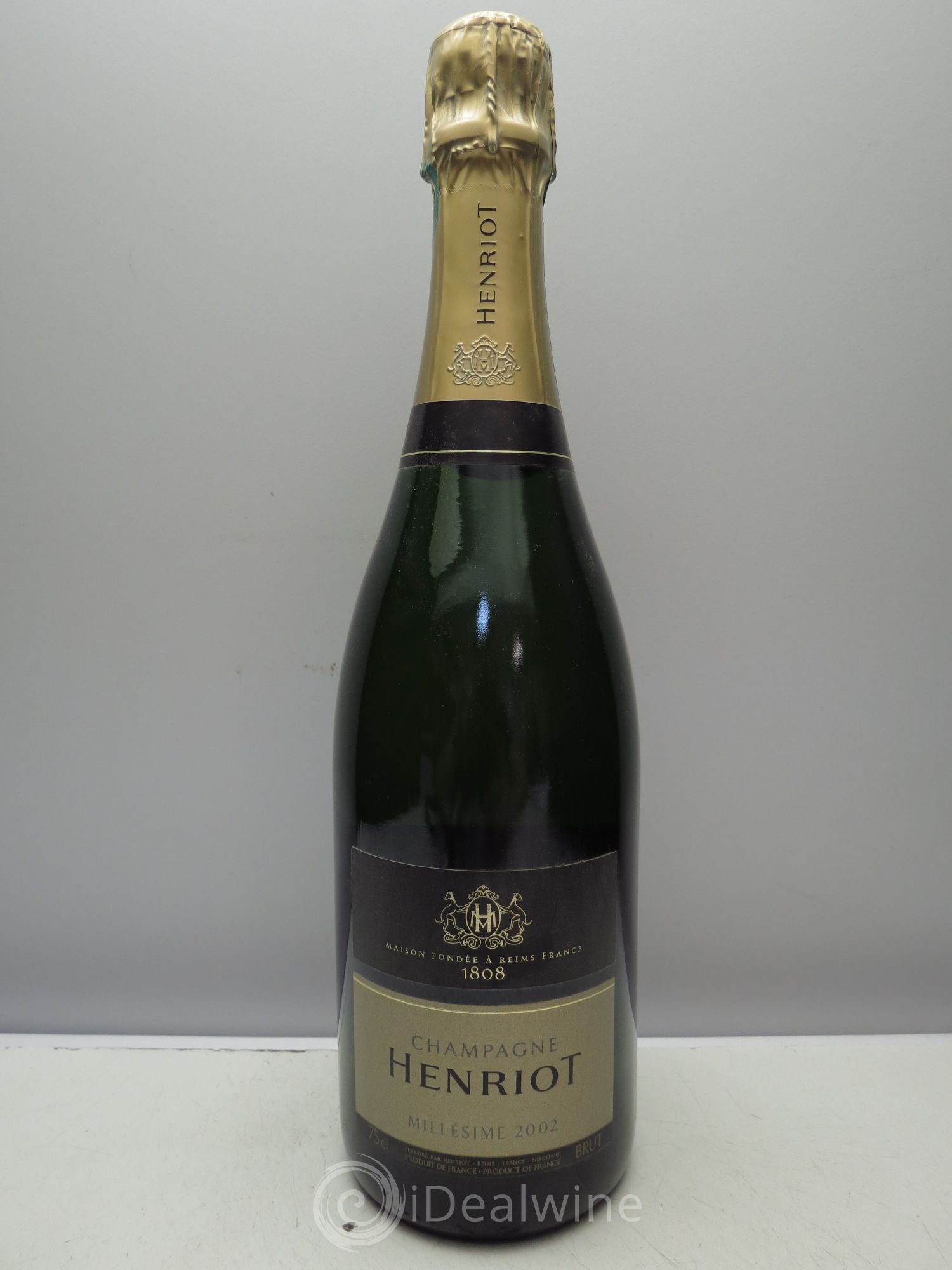 Brut Millésimé Henriot 2002 - Lot de 1 bouteille - 0