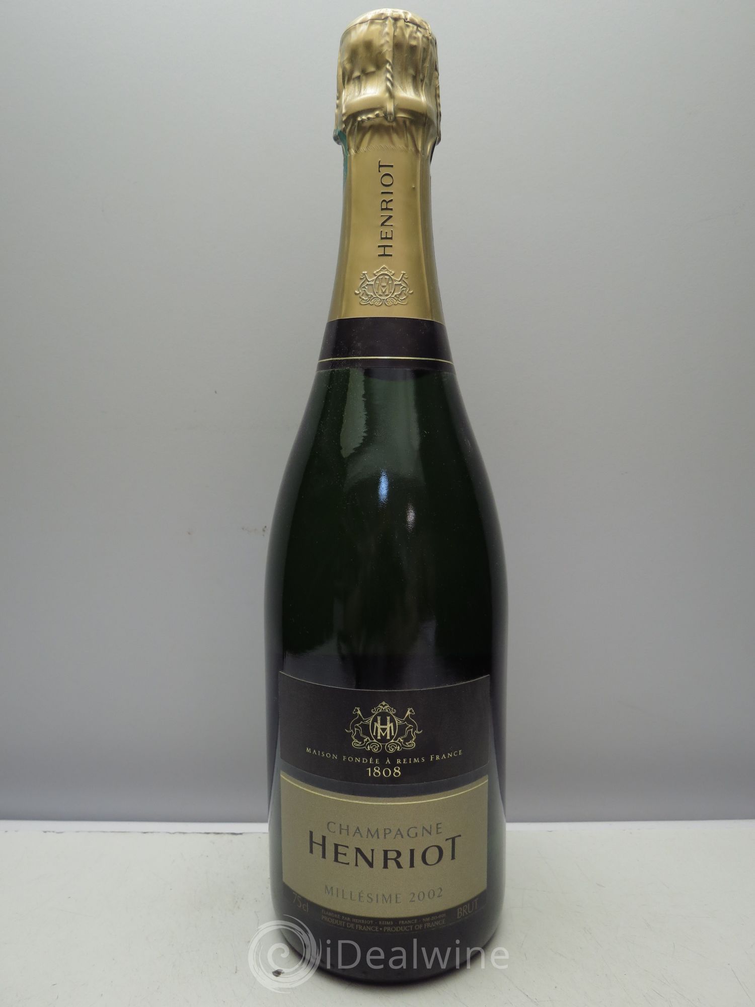 Brut Millésimé Henriot 2002 - Lot de 1 bouteille - 0