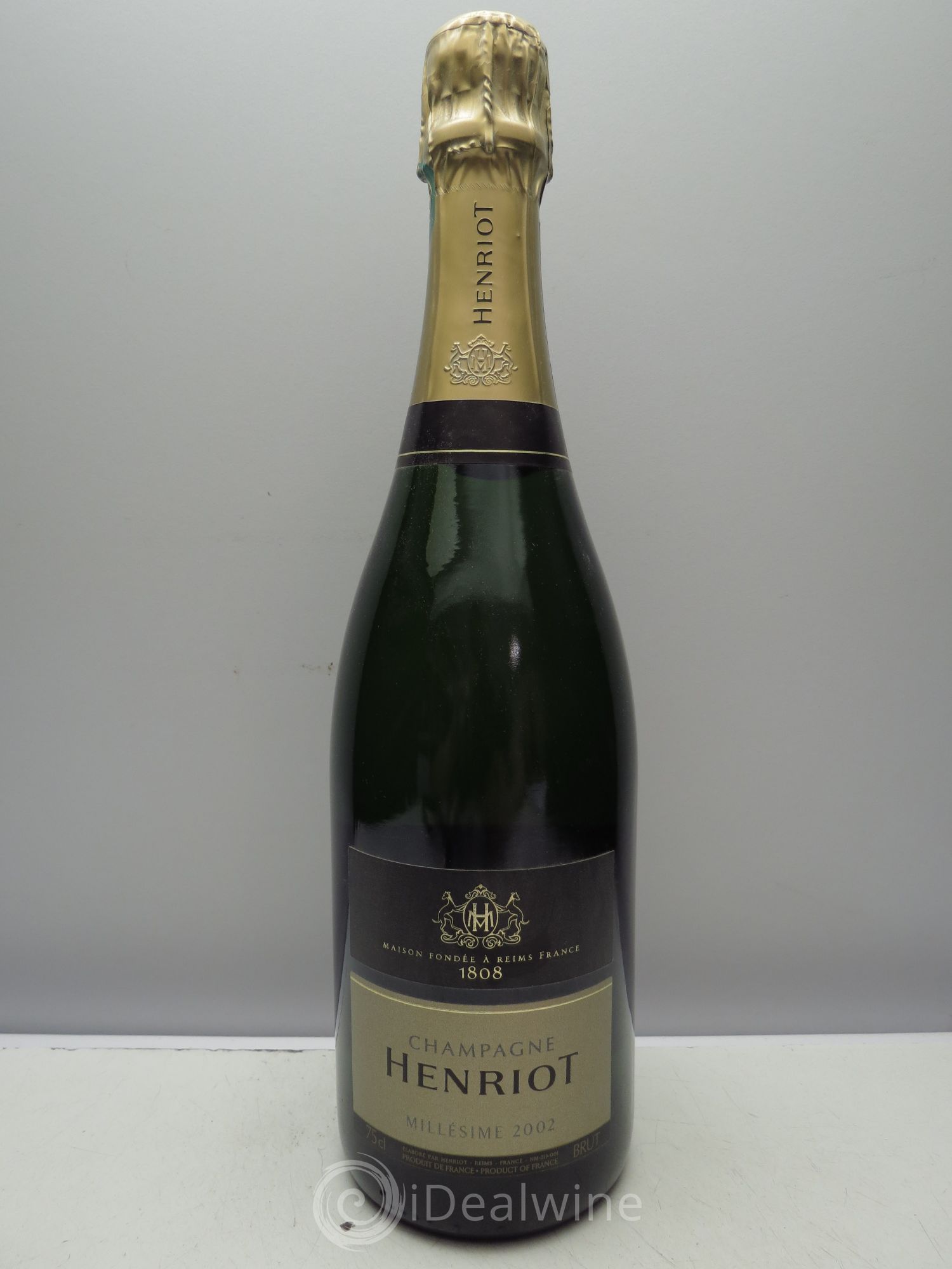 Brut Millésimé Henriot 2002 - Lot de 1 bouteille - 0