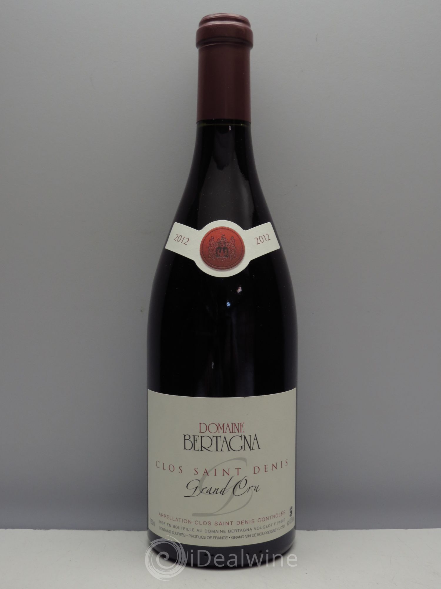 Clos Saint-Denis Grand Cru Bertagna 2012 - Lot de 1 bouteille - 0