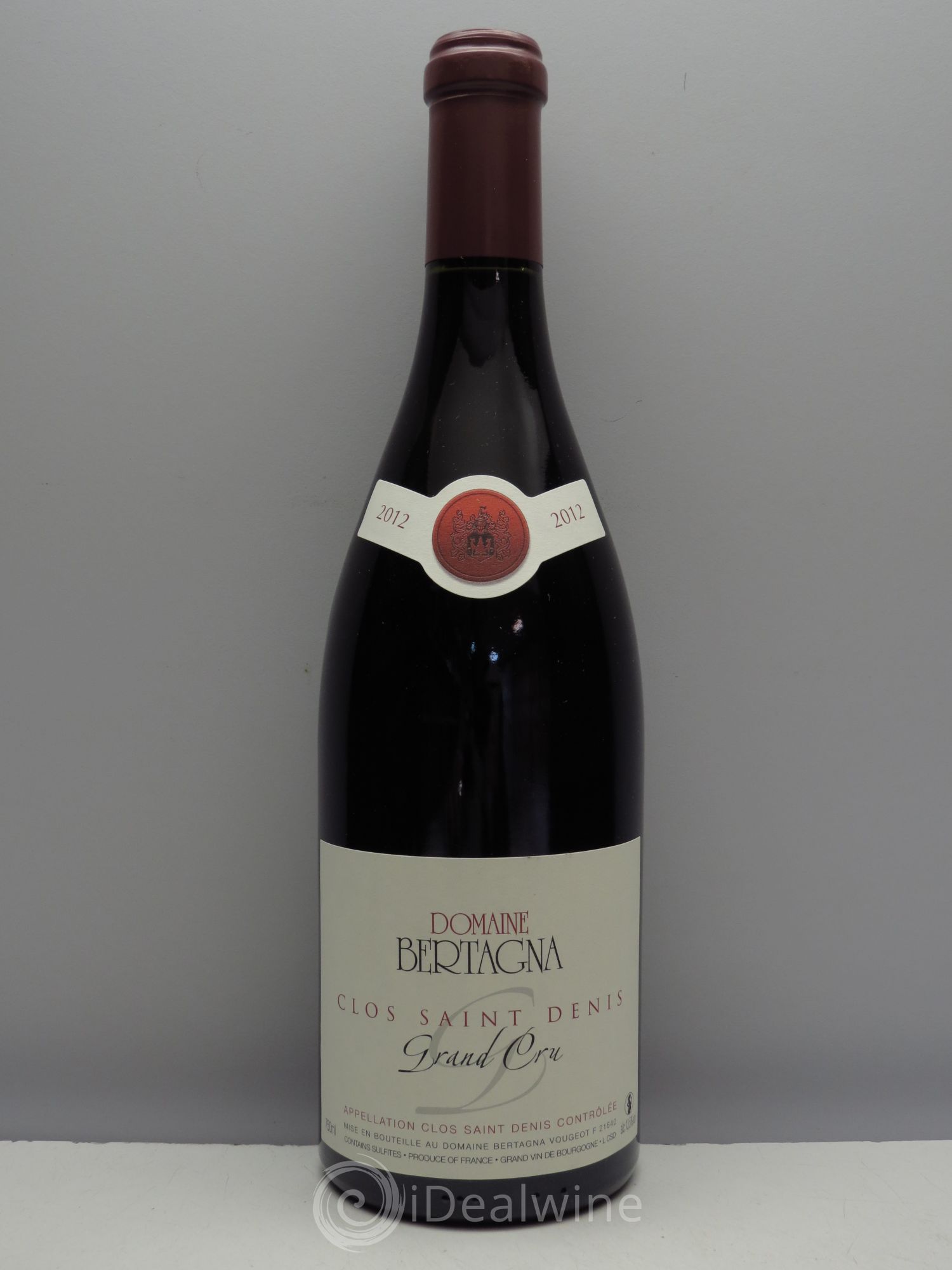 Clos Saint-Denis Grand Cru Bertagna 2012 - Lot de 1 bouteille - 0