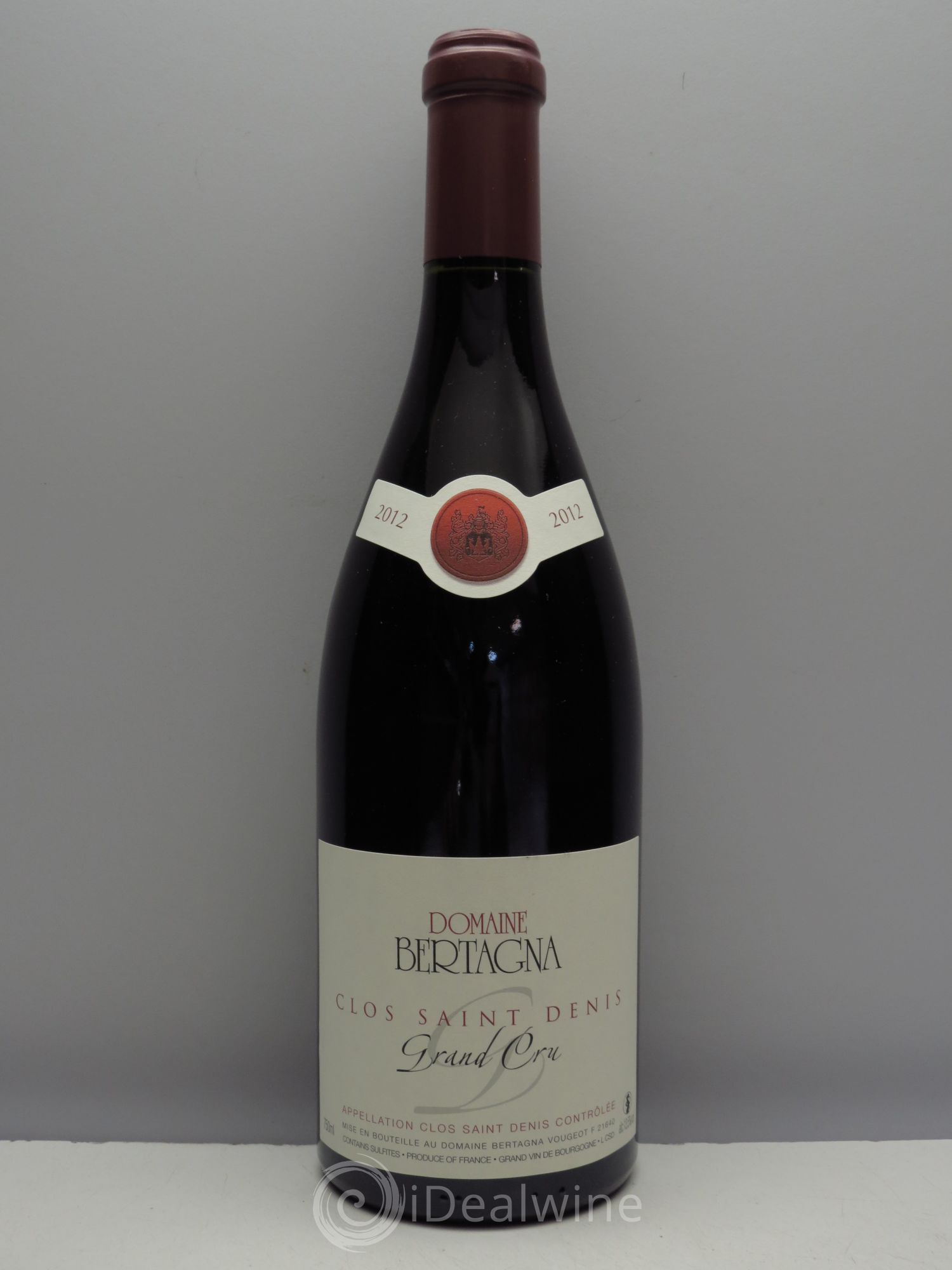 Clos Saint-Denis Grand Cru Bertagna 2012 - Lot de 1 bouteille - 0