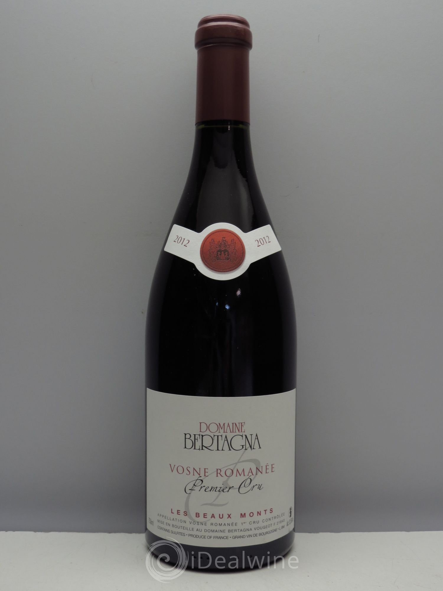 Vosne-Romanée 1er Cru Les Beaux-Monts Bertagna 2012 - Lot de 1 bouteille - 0