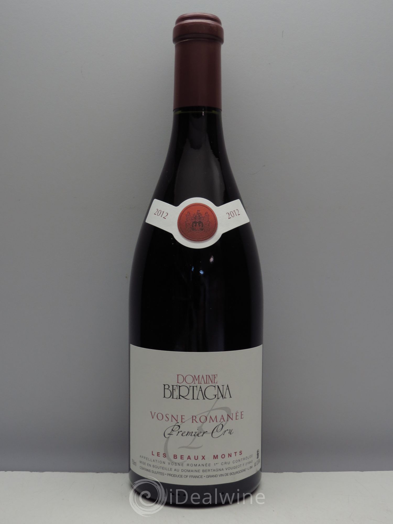 Vosne-Romanée 1er Cru Les Beaux-Monts Bertagna 2012 - Lot de 1 bouteille - 0