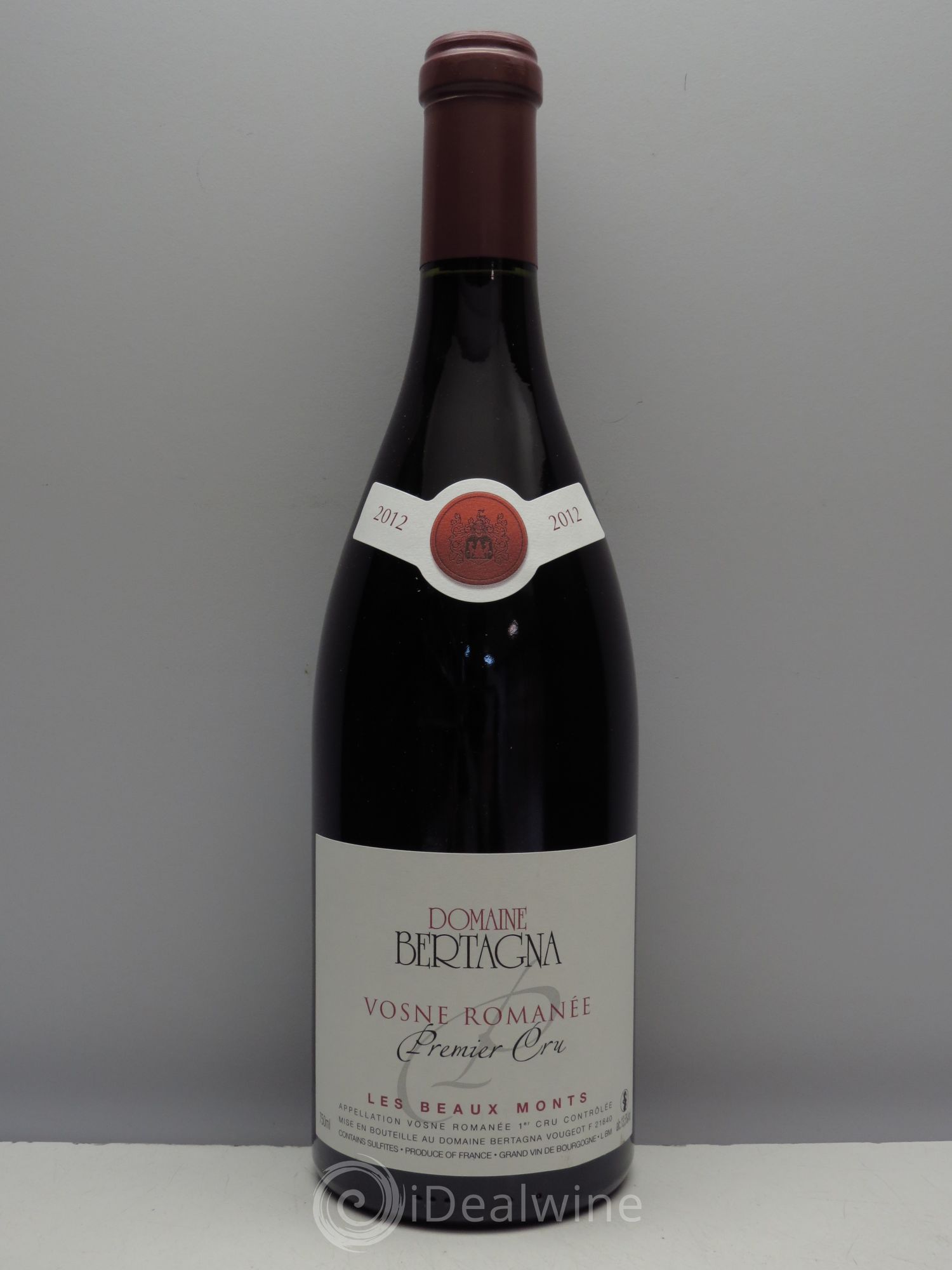 Vosne-Romanée 1er Cru Les Beaux-Monts Bertagna 2012 - Lot de 1 bouteille - 0