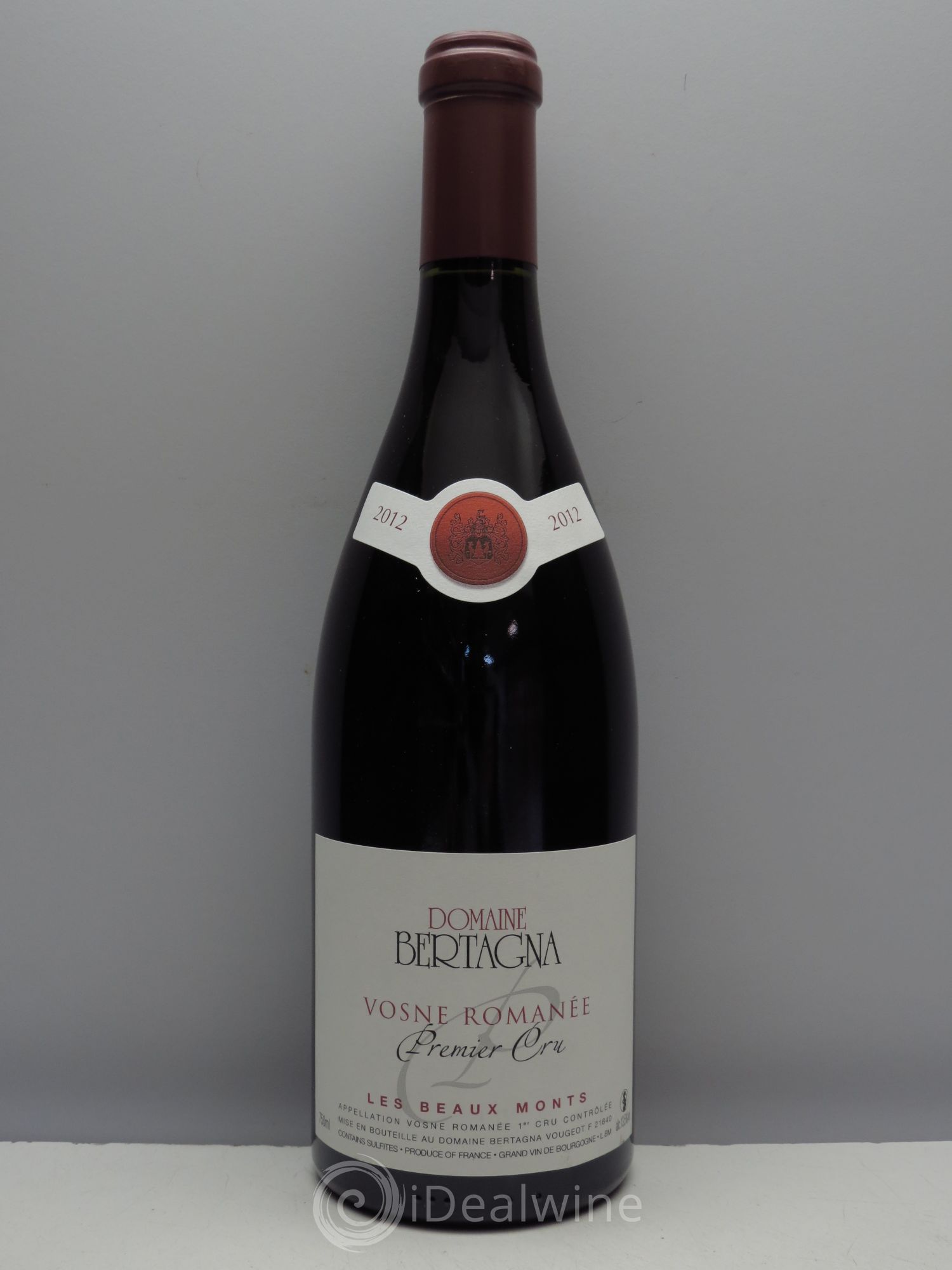 Vosne-Romanée 1er Cru Les Beaux-Monts Bertagna 2012 - Lot de 1 bouteille - 0
