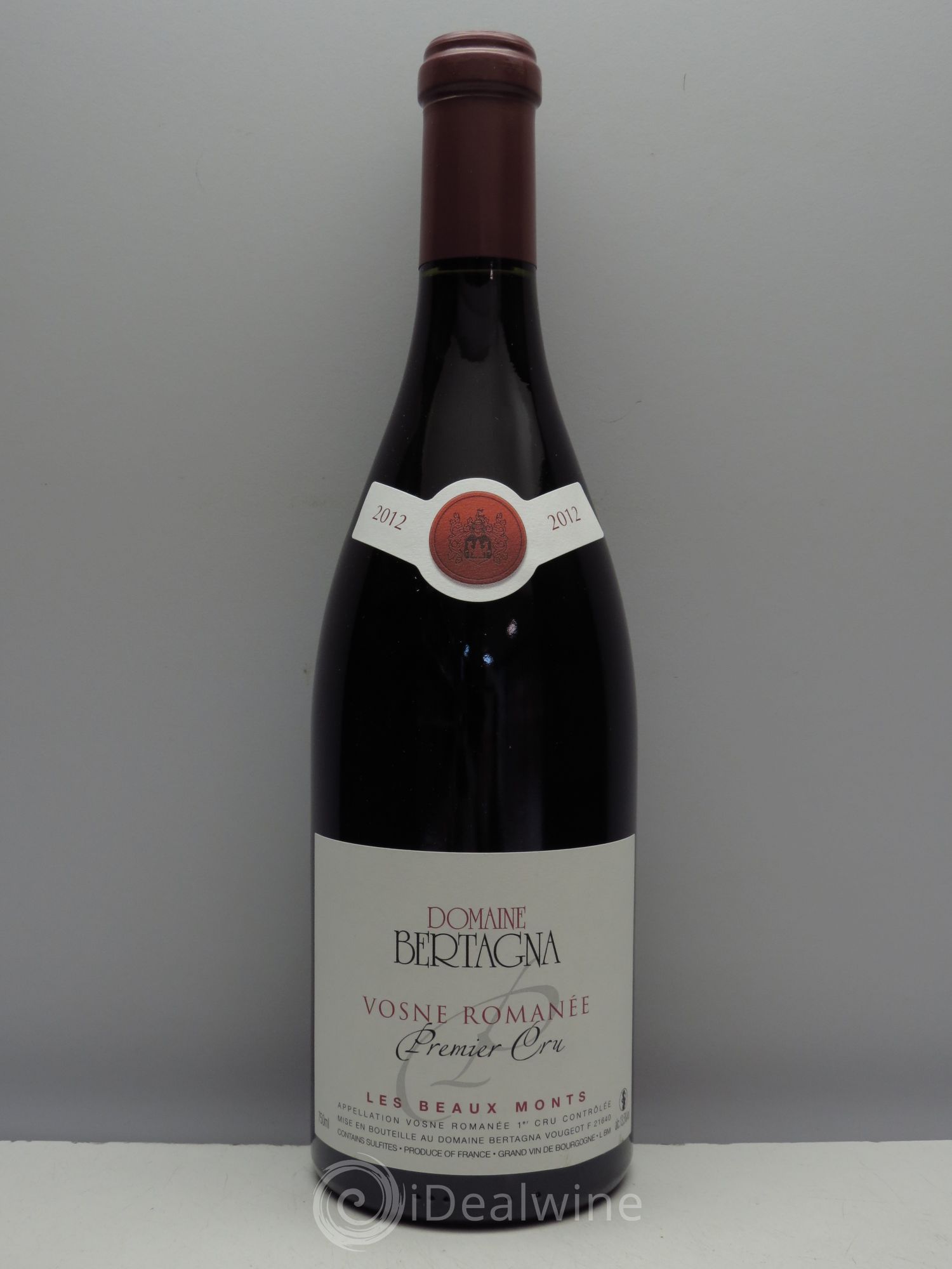 Vosne-Romanée 1er Cru Les Beaux-Monts Bertagna 2012 - Lot de 1 bouteille - 0