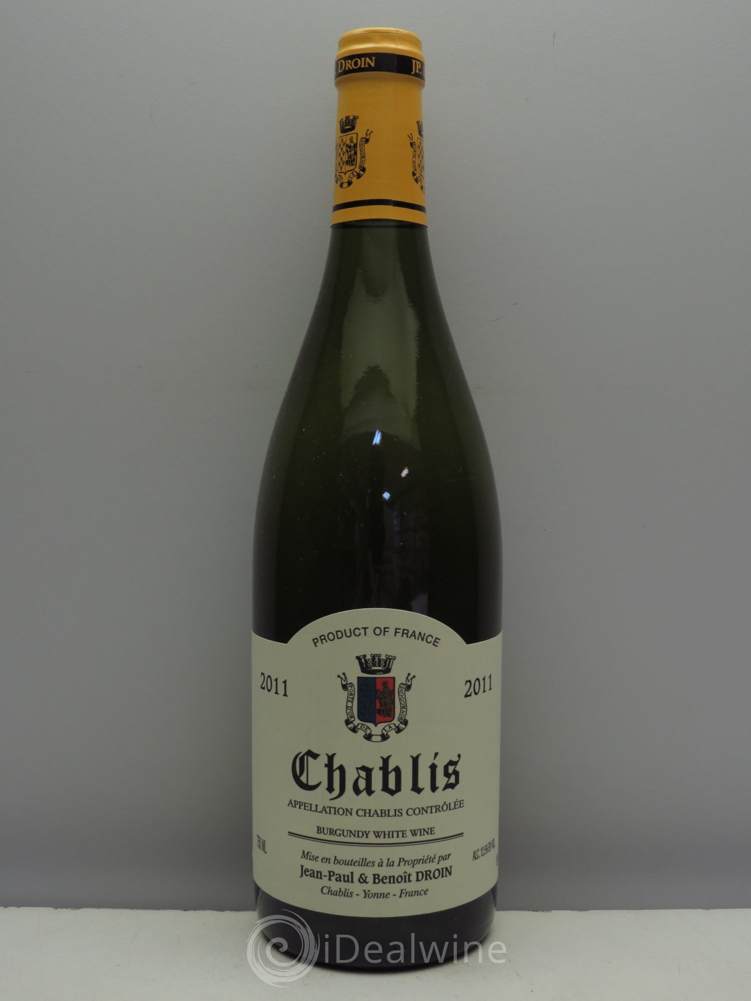 Chablis Jean-Paul et Benoît Droin 2011 - Posten von 1 Flasche - 0