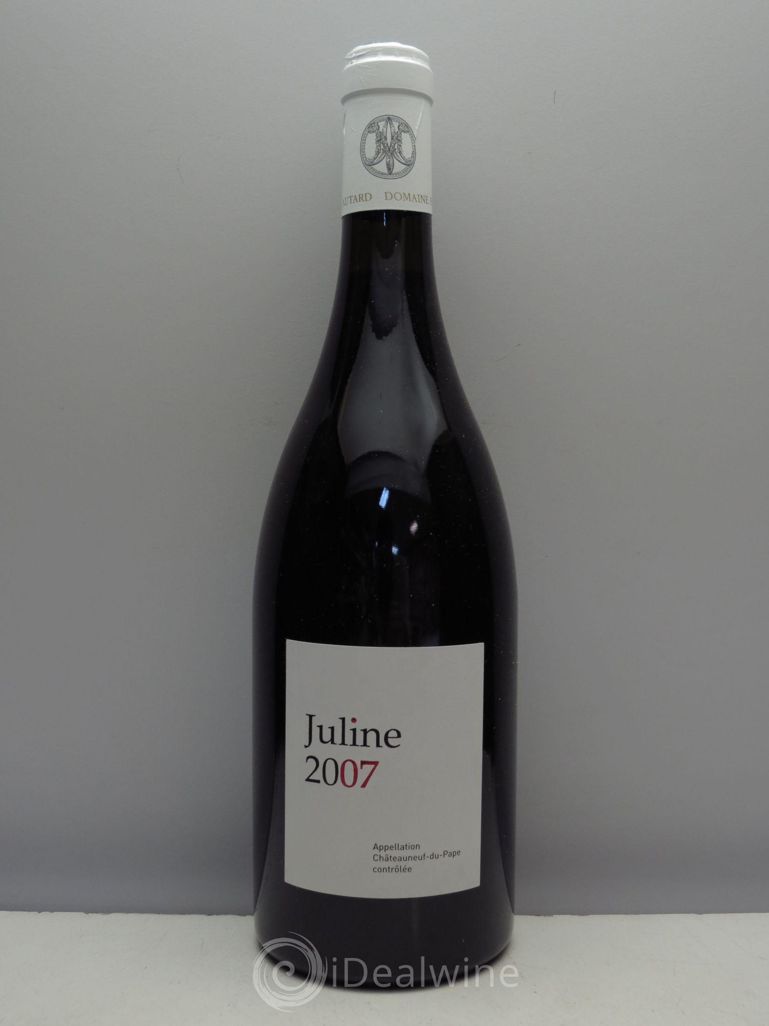 Châteauneuf-du-Pape Domaine Paul Autard Jean-Paul Autard Cuvée Juline 2007 - Lot de 1 bouteille - 0