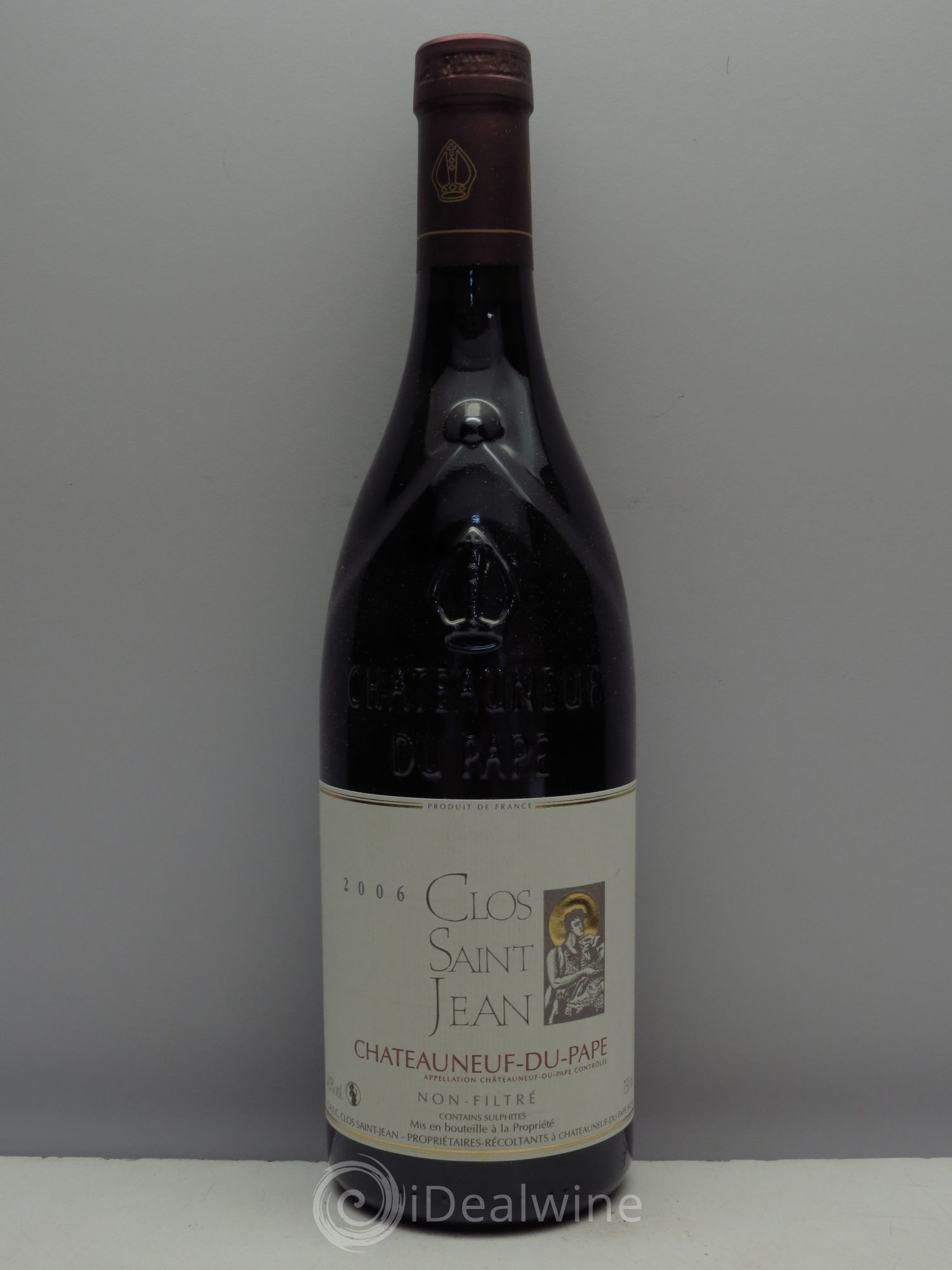 Châteauneuf-du-Pape Clos Saint-Jean Pascal et Vincent Maurel 2006 - Lot de 1 bouteille - 0
