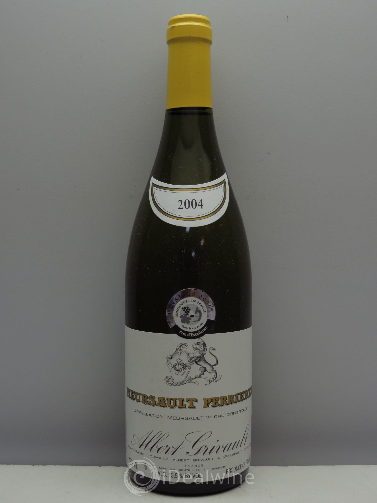 Meursault Perrières Domaine Grivault 2004 - Posten von 1 Flasche - 0