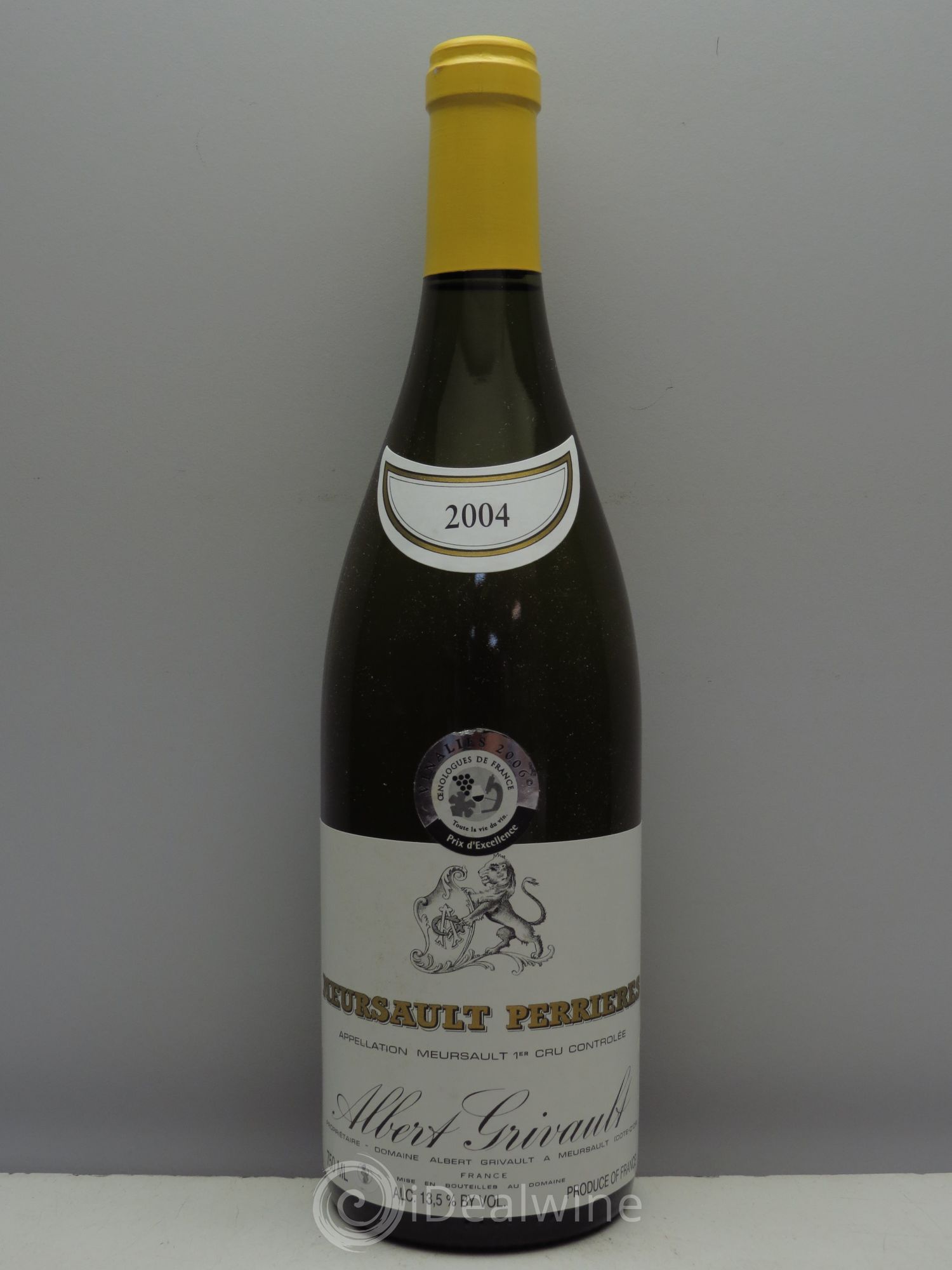 Meursault Perrières Domaine Grivault 2004 - Posten von 1 Flasche - 0