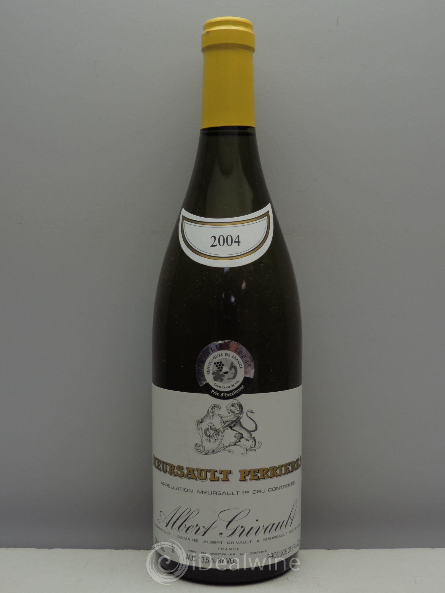 Meursault Perrières Domaine Grivault 2004 - Posten von 1 Flasche - 0