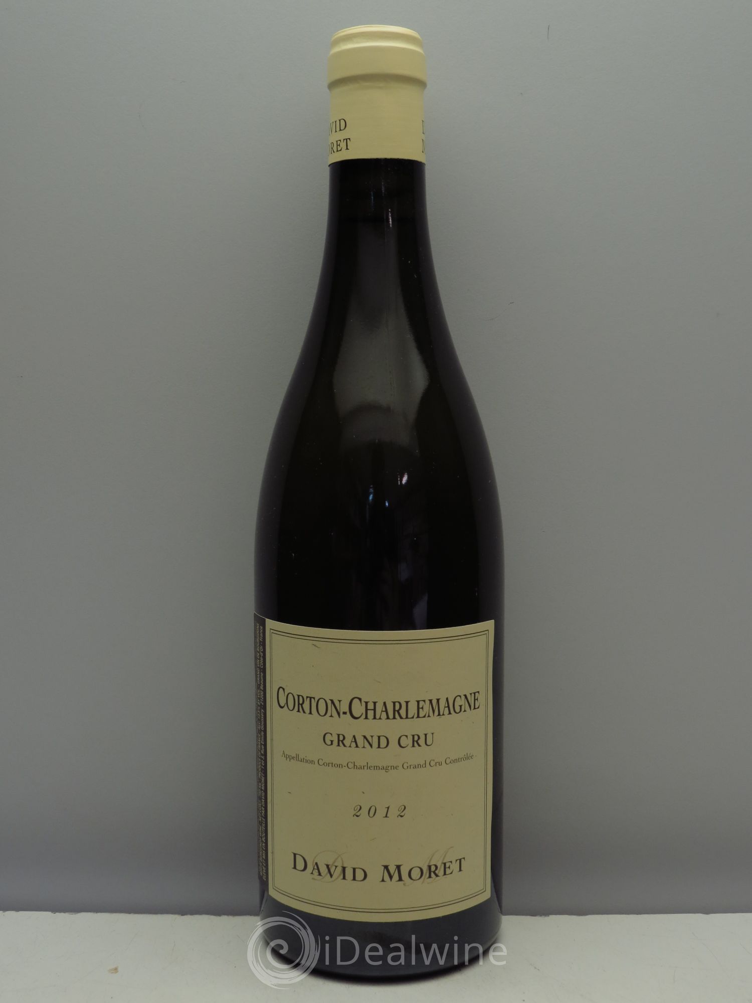 Corton-Charlemagne Grand Cru David Moret (Domaine) 2012 - Lot de 1 bouteille - 0
