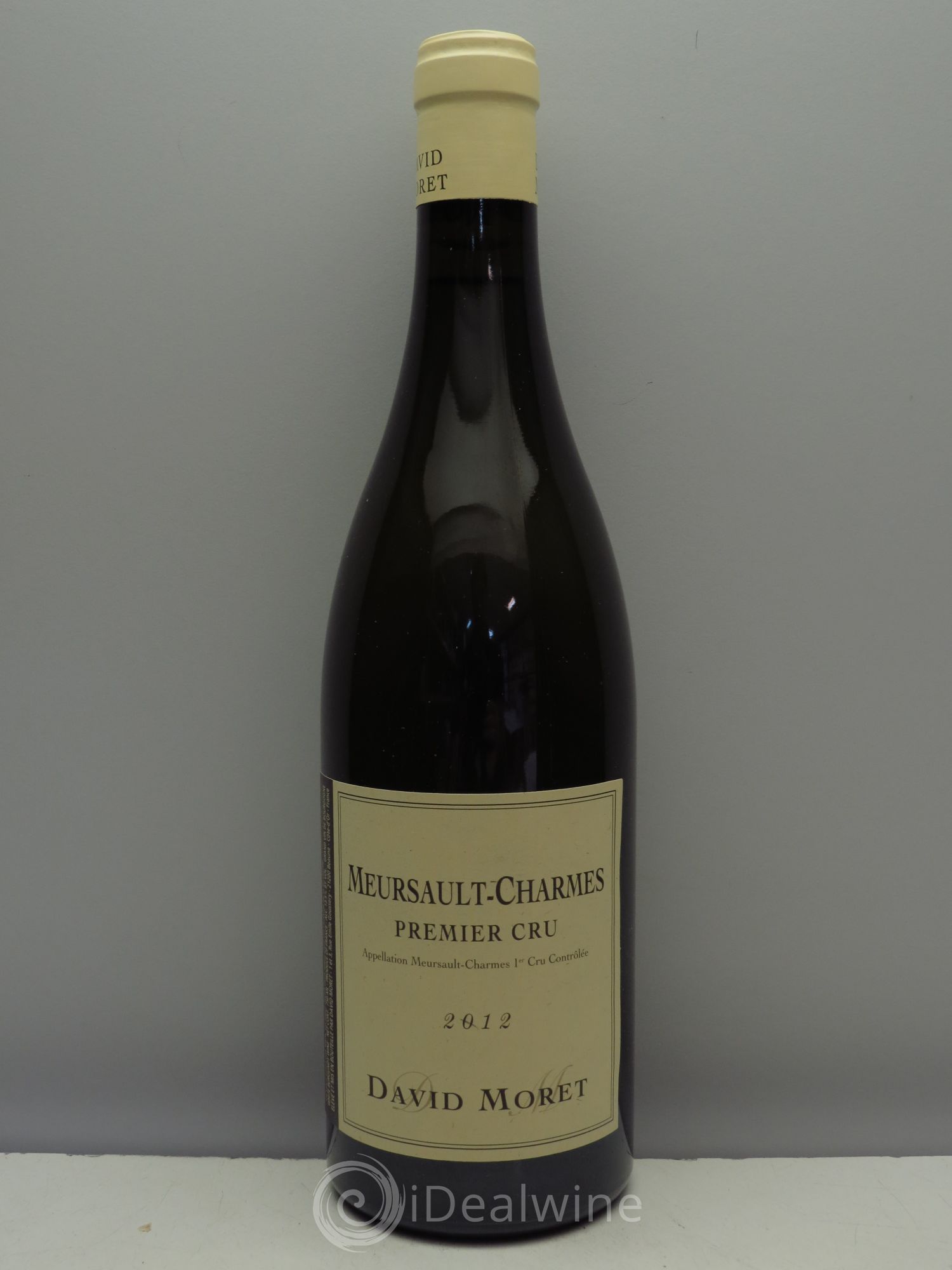 Meursault 1er Cru Charmes David Moret (Domaine) 2012 - Lot de 1 bouteille - 0