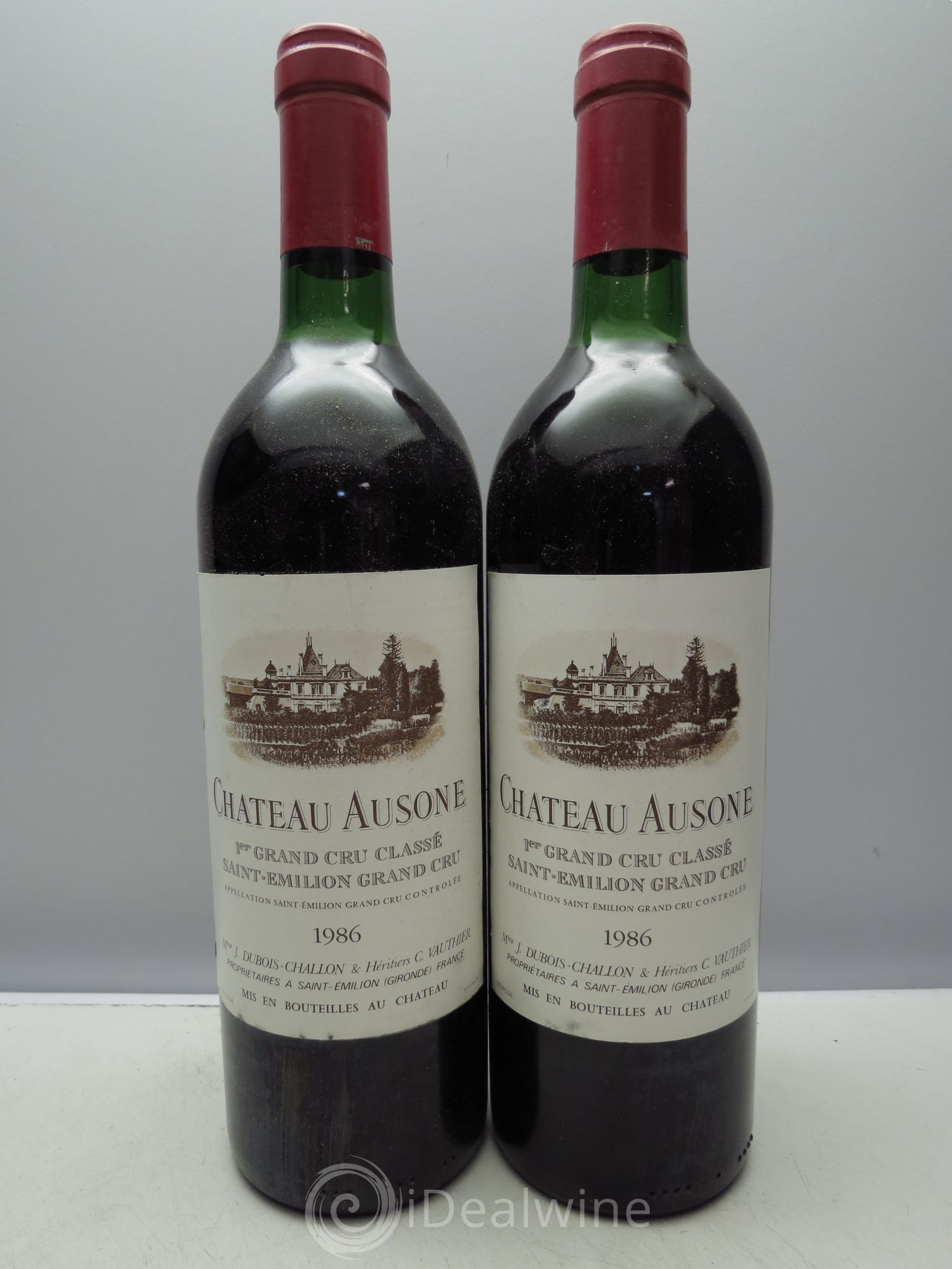 Château Ausone 1er Grand Cru Classé A 1986 - Lot de 12 bouteilles - 6