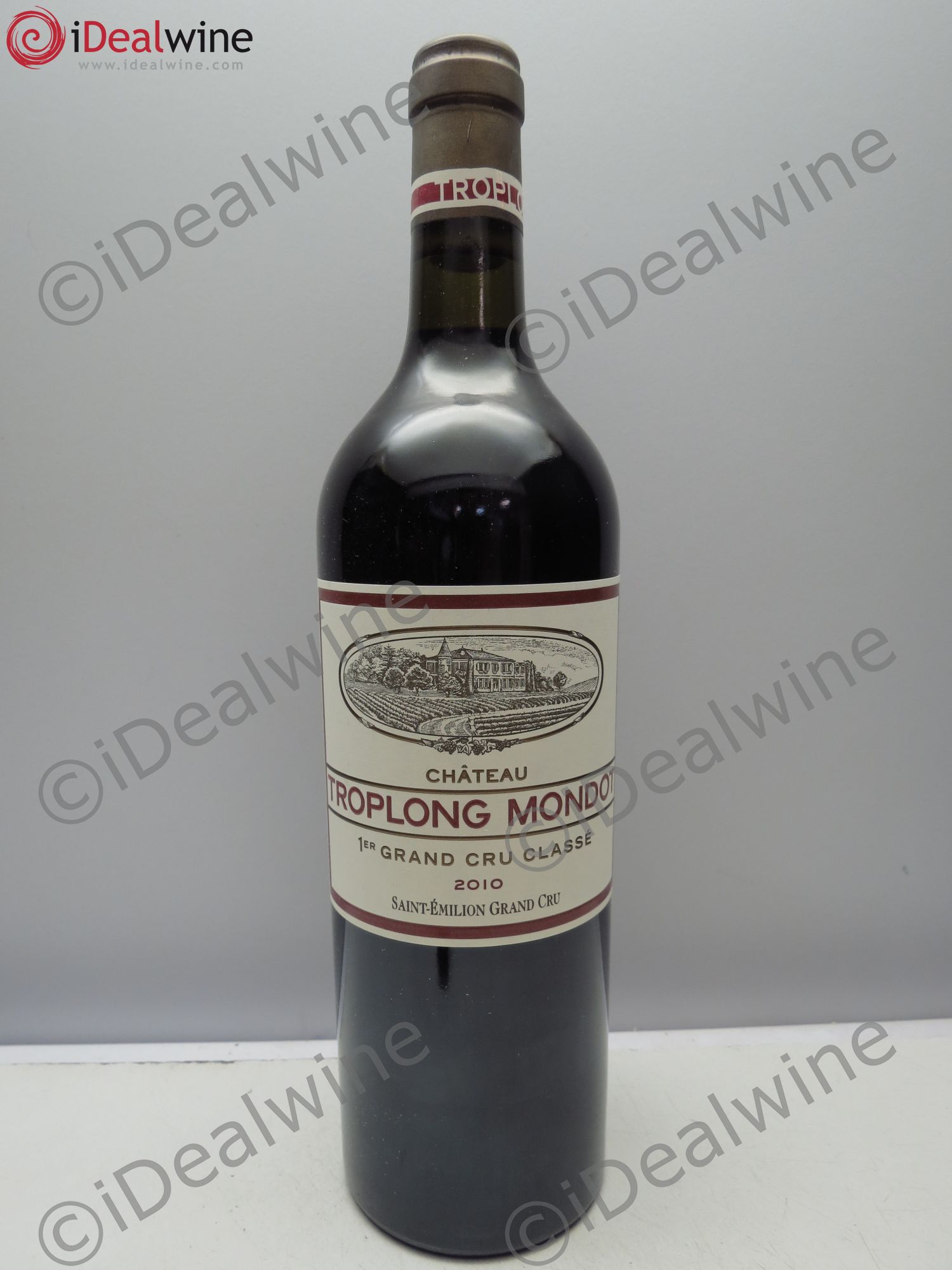 Château Troplong Mondot 1er Grand Cru Classé B 2010 - Lot de 1 bouteille - 0