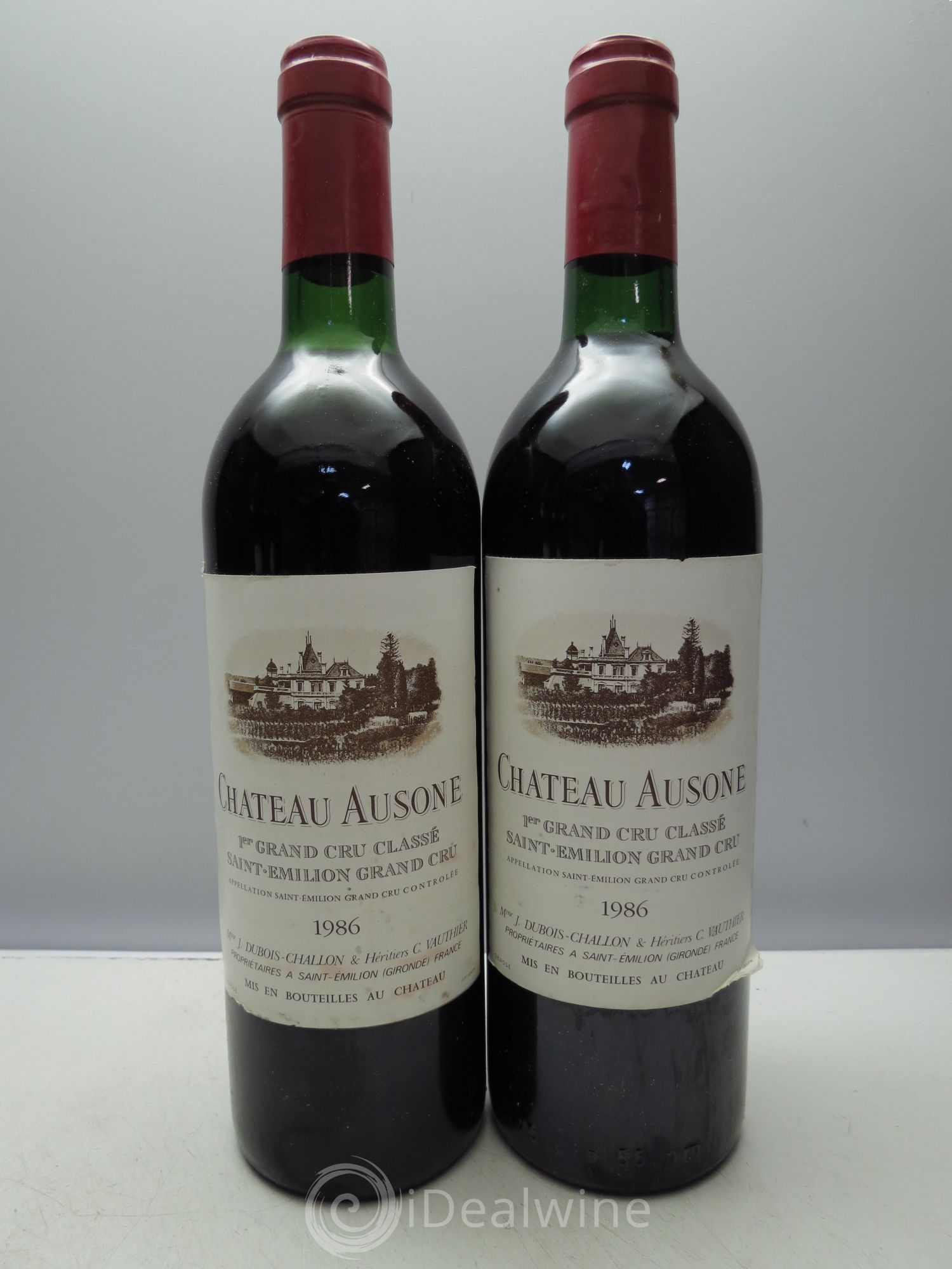 Château Ausone 1er Grand Cru Classé A 1986 - Lot de 12 bouteilles - 3