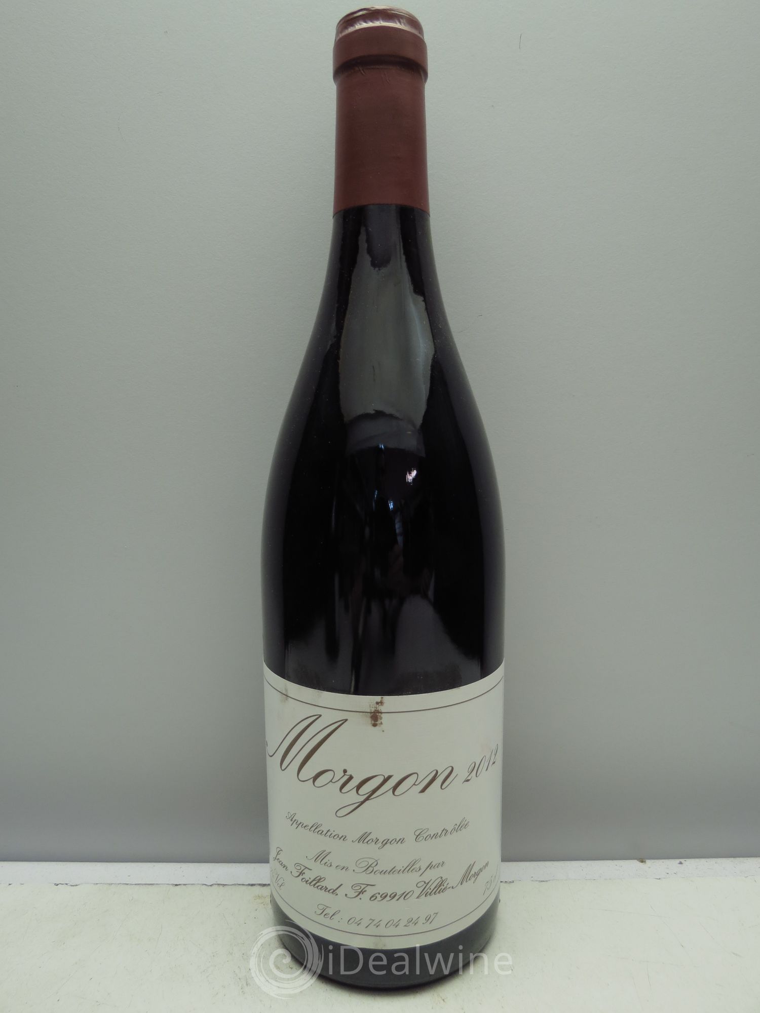 Morgon 2012 - Lot de 1 bouteille - 0