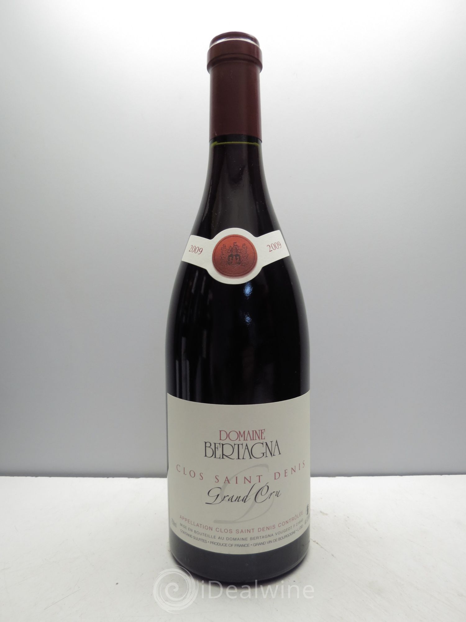 Clos Saint-Denis Grand Cru Bertagna 2009 - Lot de 1 bouteille - 0