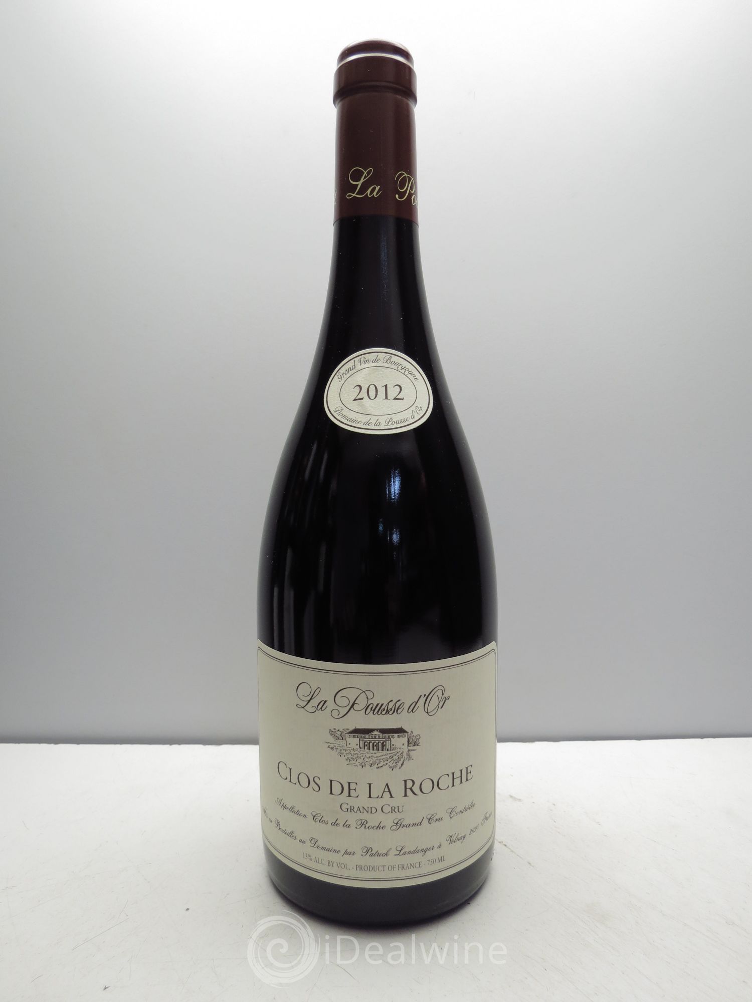 Clos de la Roche Grand Cru La Pousse d'Or (Domaine de) 2012 - Lot de 1 bouteille - 0