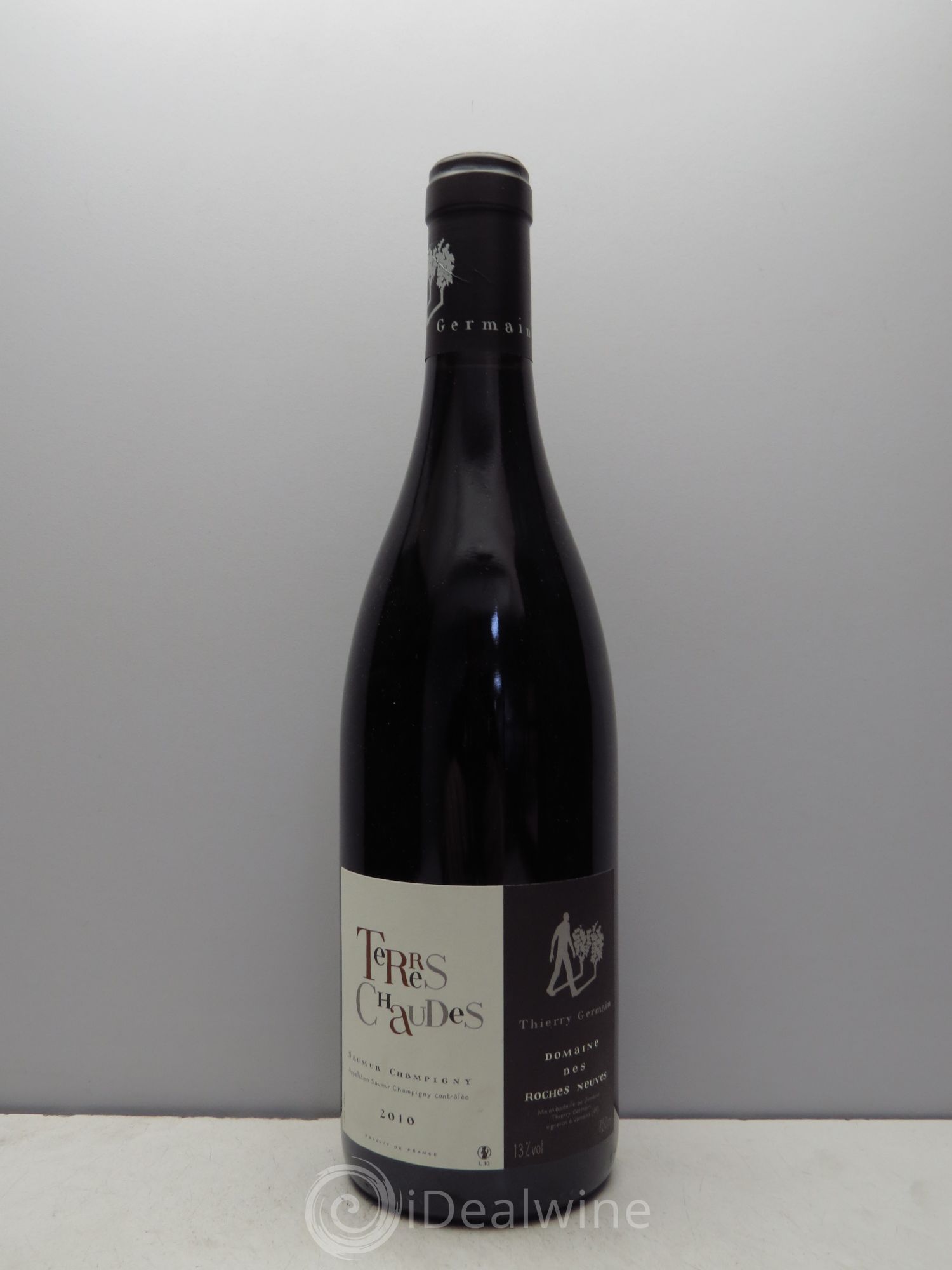 Saumur-Champigny Terres Chaudes Domaine des Roches Neuves - Thierry Germain 2010 - Lot de 1 bouteille - 0