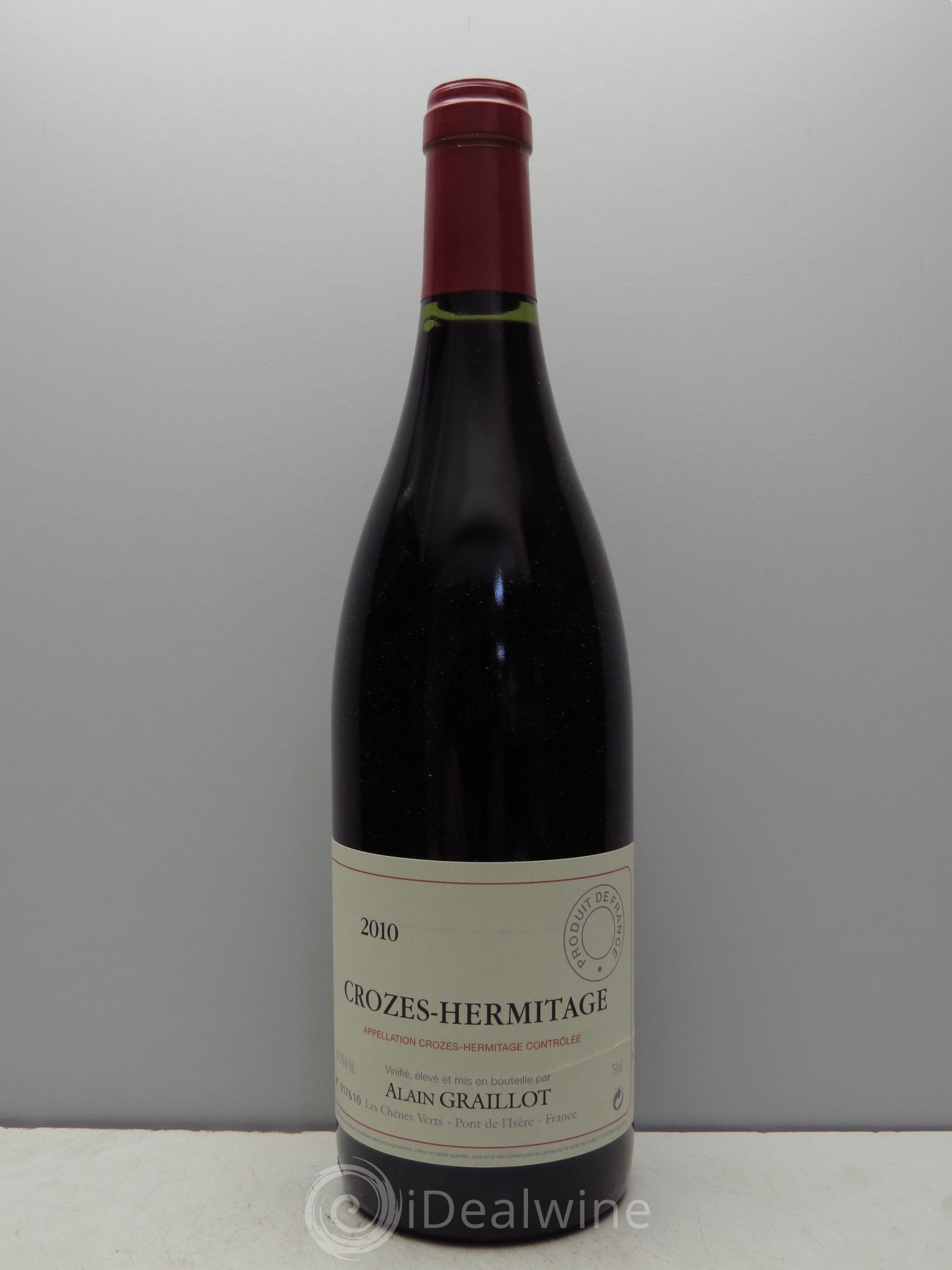 Crozes-Hermitage Domaine Graillot 2010 - Lot de 1 bouteille - 0