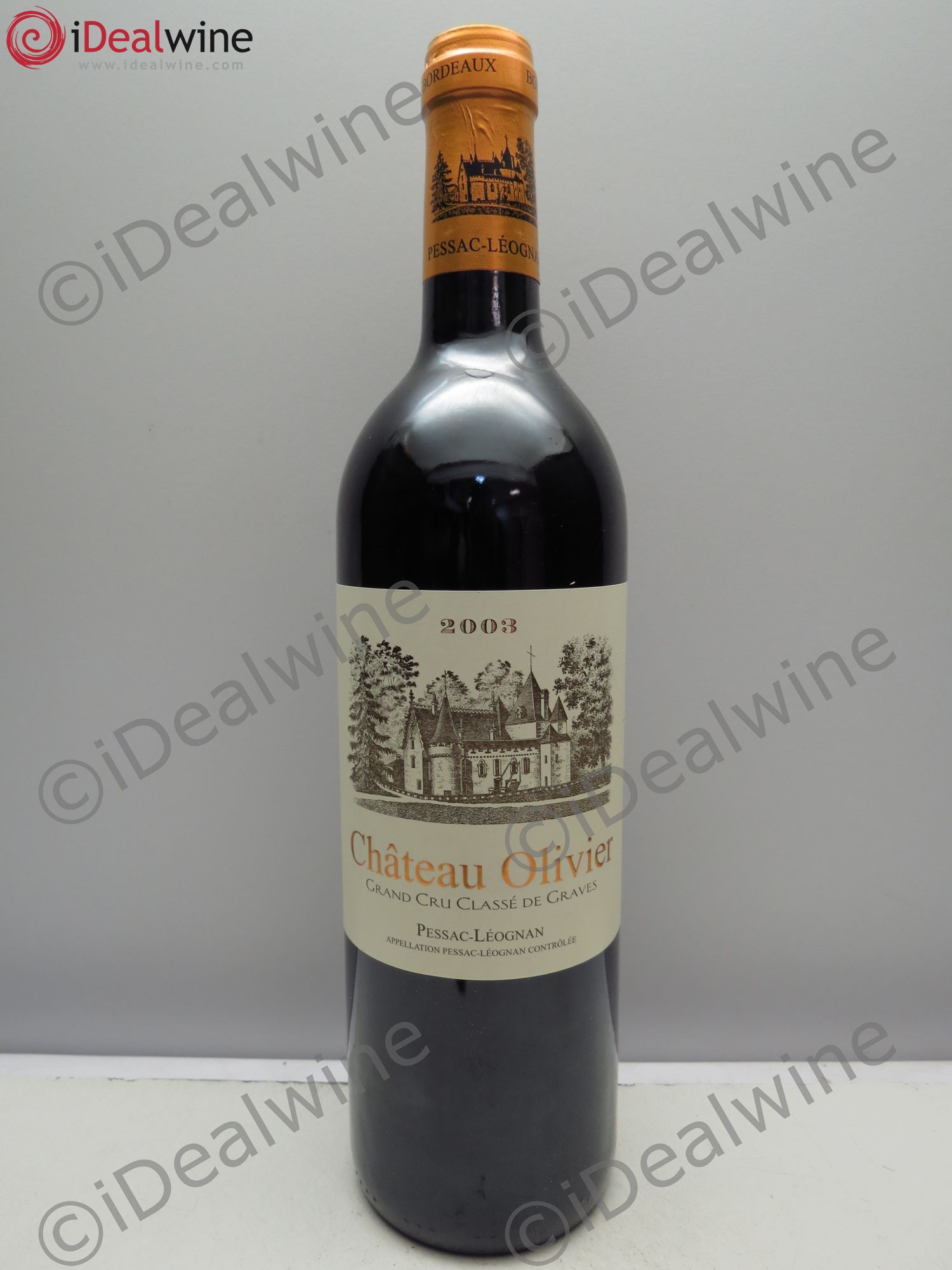 Château Olivier Cru Classé de Graves 2003 - Lot de 12 bouteilles - 0