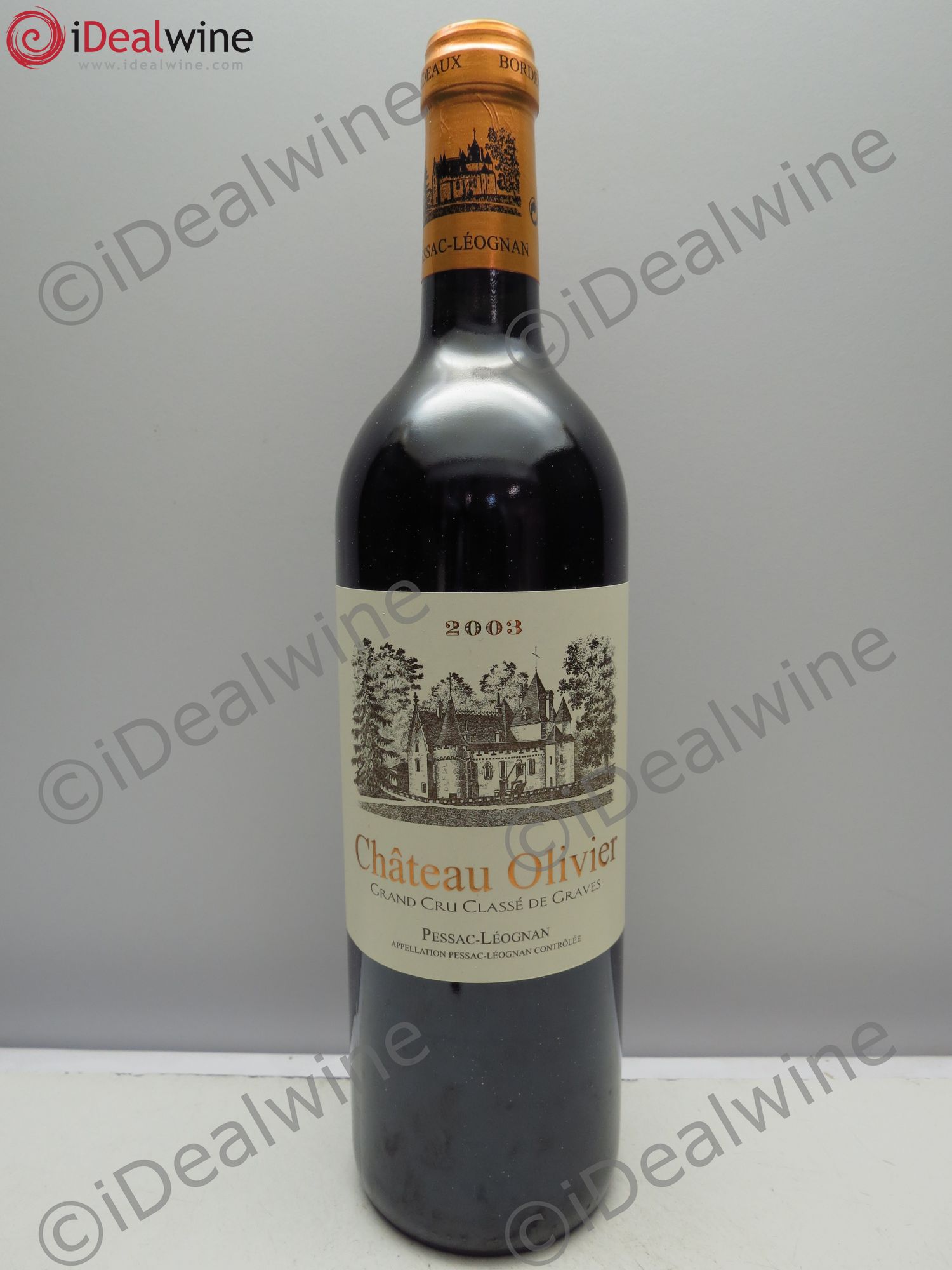 Château Olivier Cru Classé de Graves 2003 - Lot de 12 bouteilles - 0