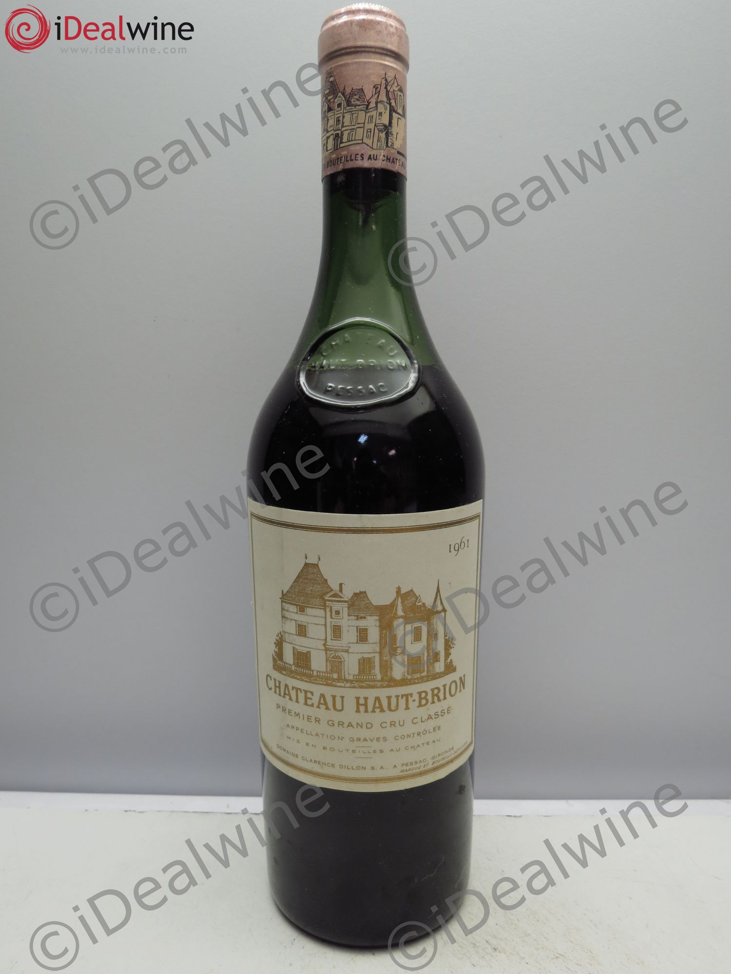 Château Haut Brion 1er Grand Cru Classé 1961 - Lot de 1 bouteille - 0