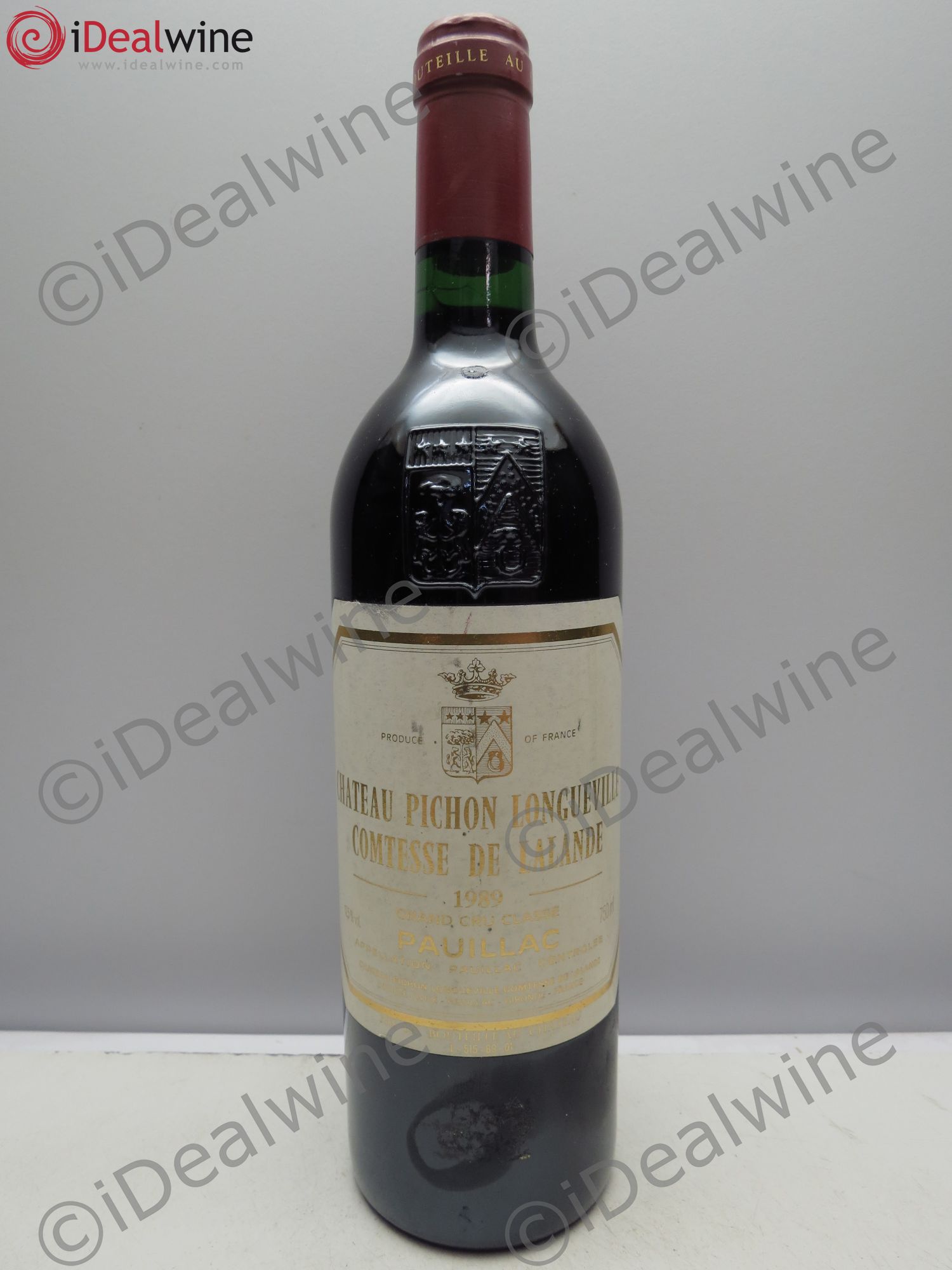 Château Pichon Longueville Comtesse de Lalande 2ème Grand Cru Classé 1989 - Lot de 1 bouteille - 0