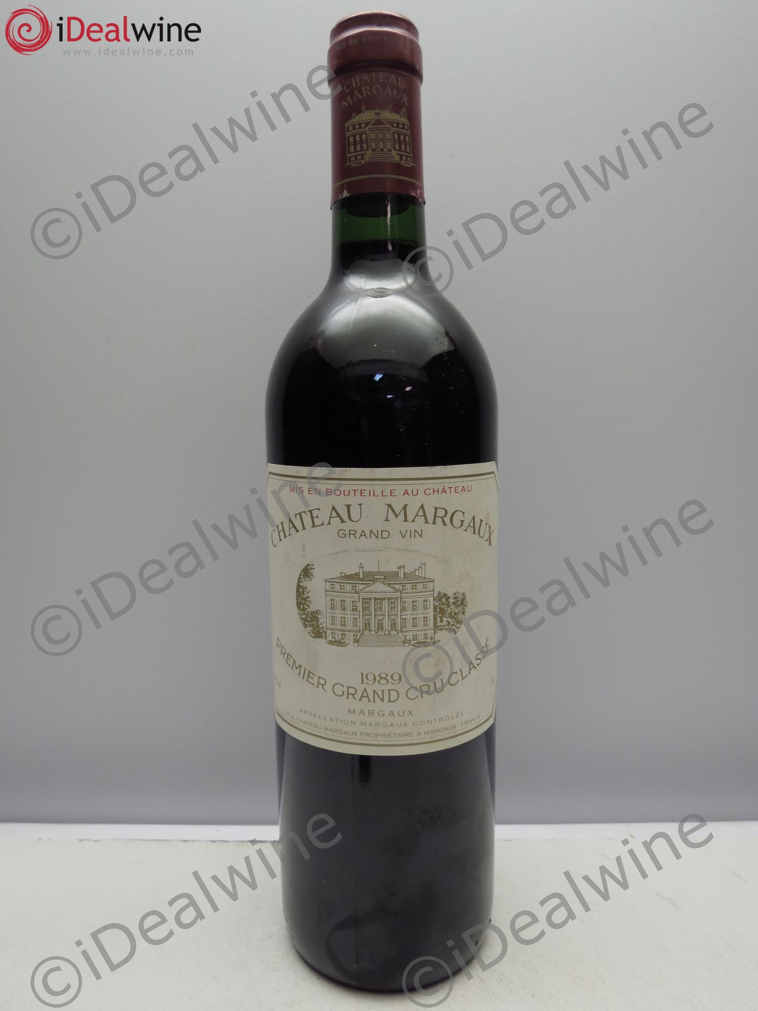 Château Margaux 1er Grand Cru Classé 1989 - Lot de 1 bouteille - 0