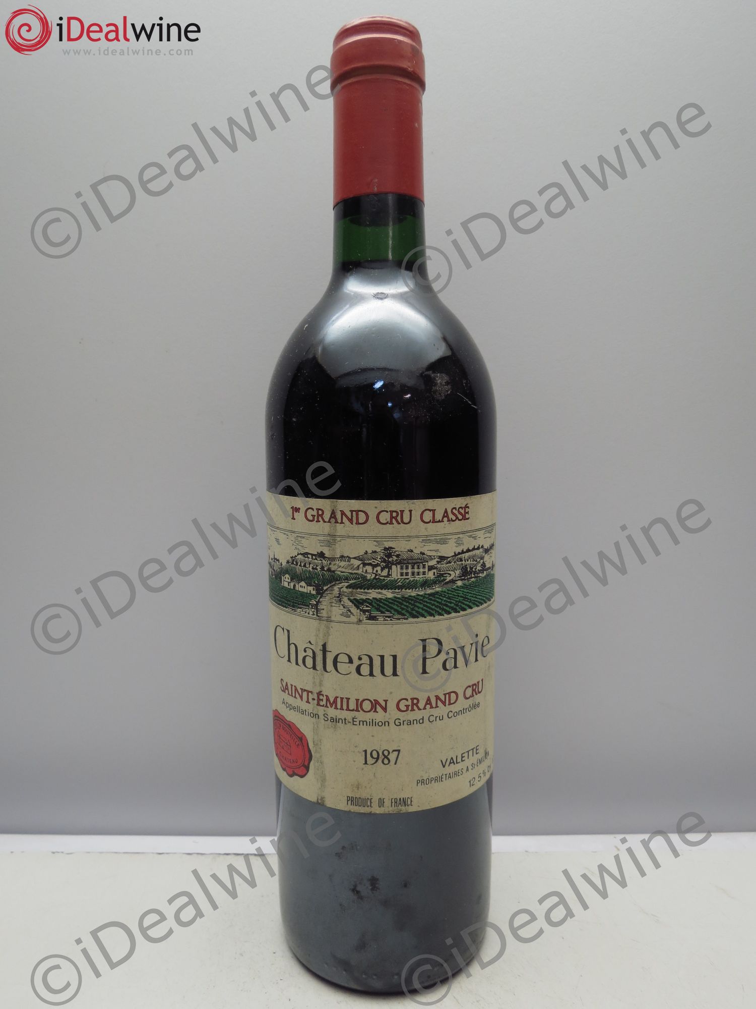 Château Pavie 1er Grand Cru Classé A 1987 - Lot de 1 bouteille - 0