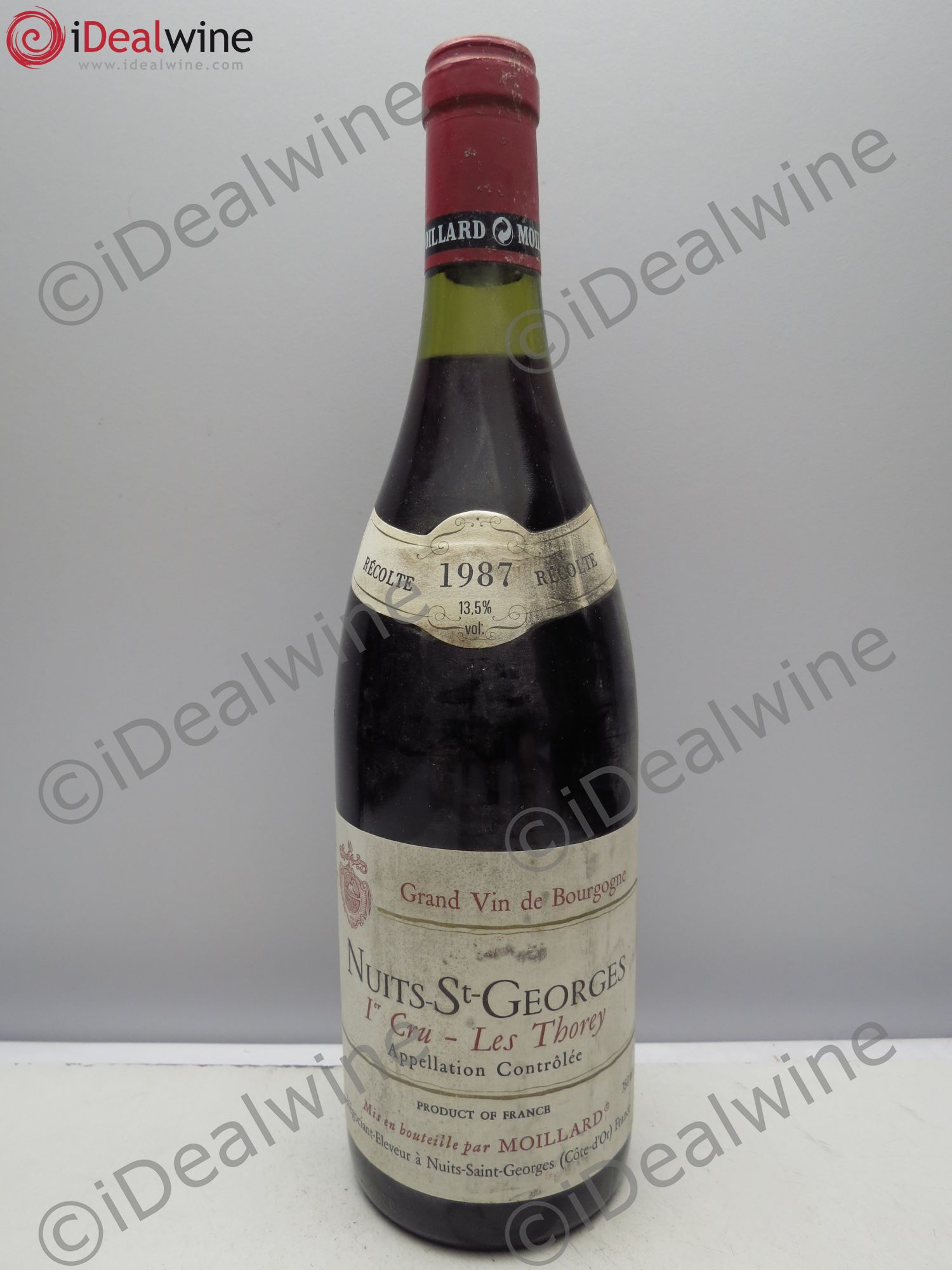 Nuits-Saint-Georges 1er Cru Les Thorey 1987 - Posten von 1 Flasche - 0