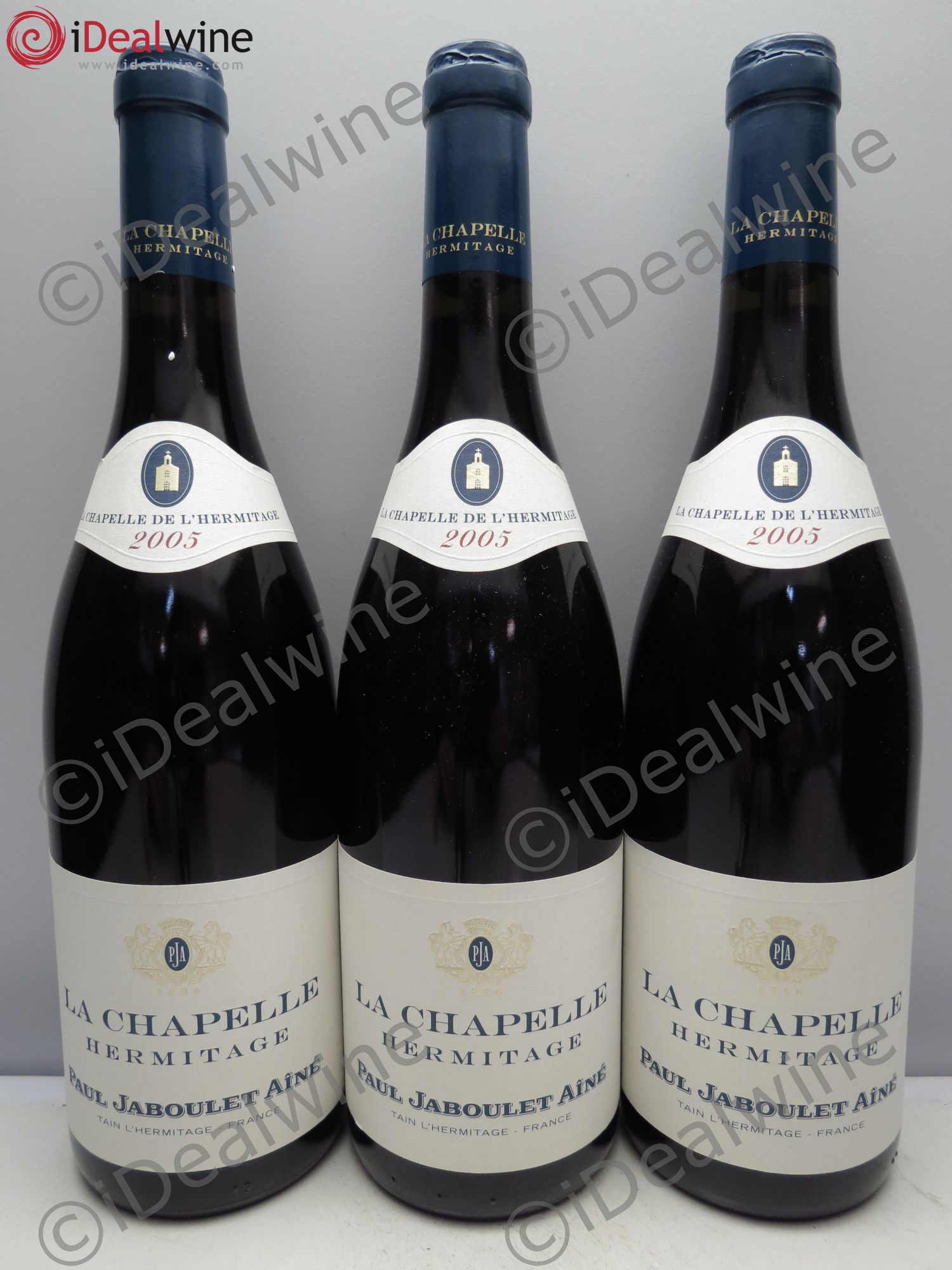 Hermitage La Chapelle Paul Jaboulet Ainé 2005 - Lot de 3 bouteilles - 0