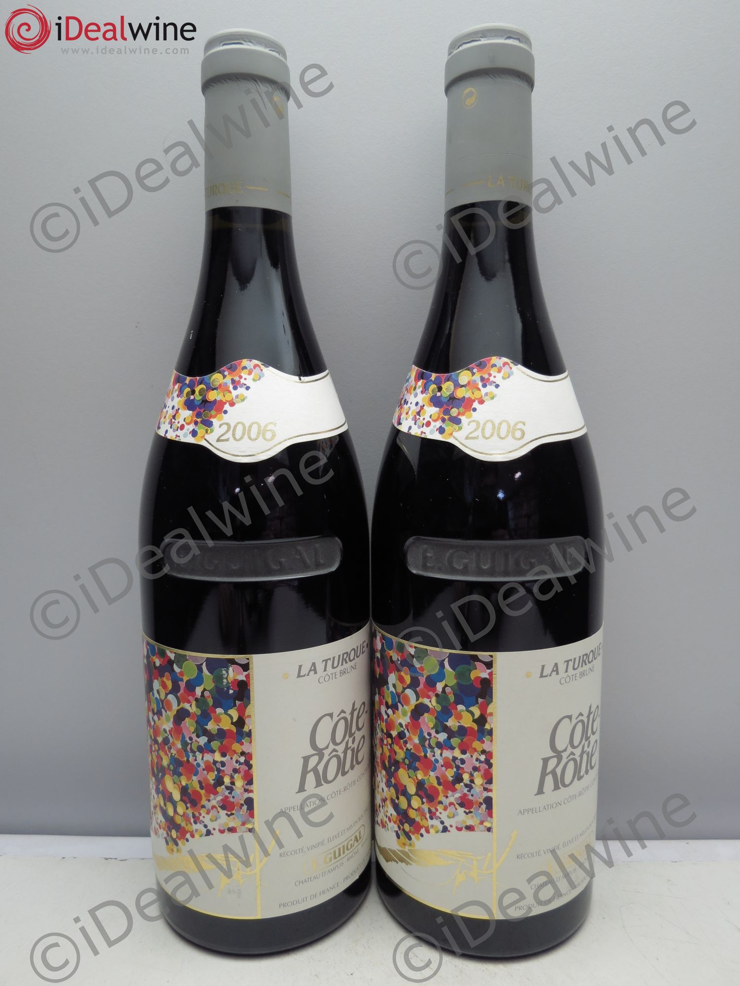 Côte-Rôtie La Turque Guigal 2006 - Lot de 2 bouteilles - 0