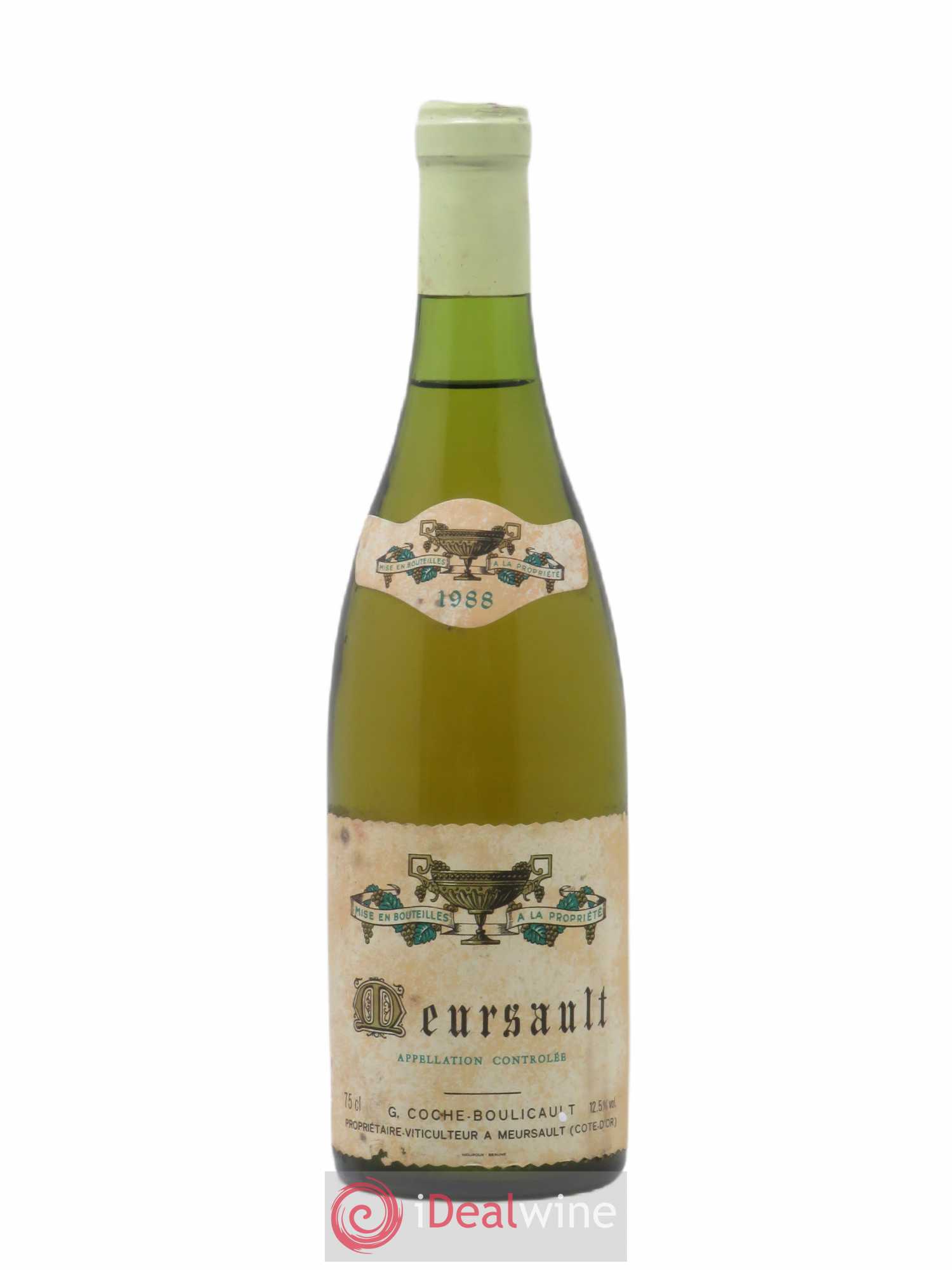 Meursault G. Coche-Boulicault 1988 - Posten von 1 Flasche - 0