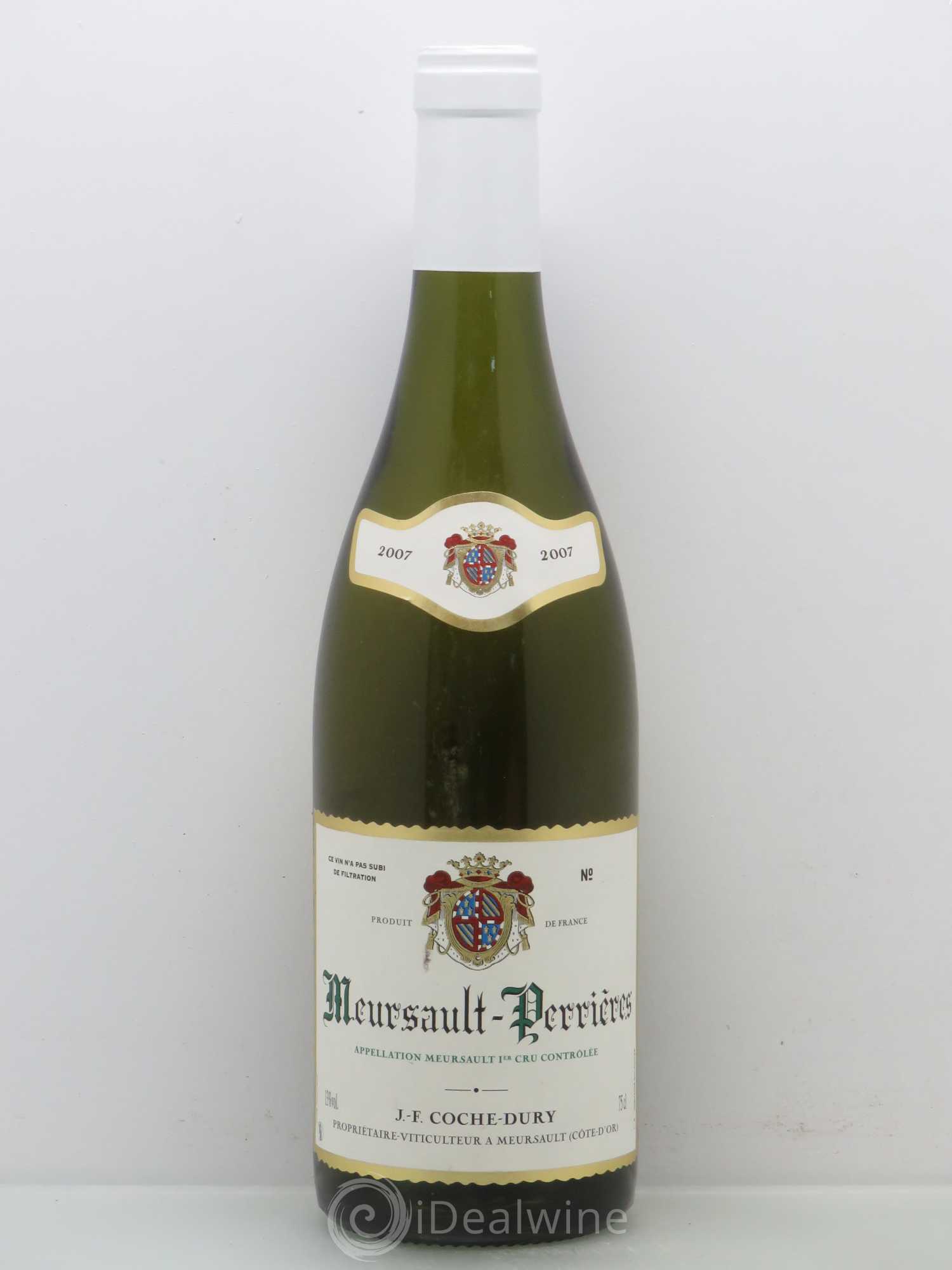 Meursault 1er Cru Perrières Coche Dury (Domaine) 2007 - Lot de 1 bouteille - 0