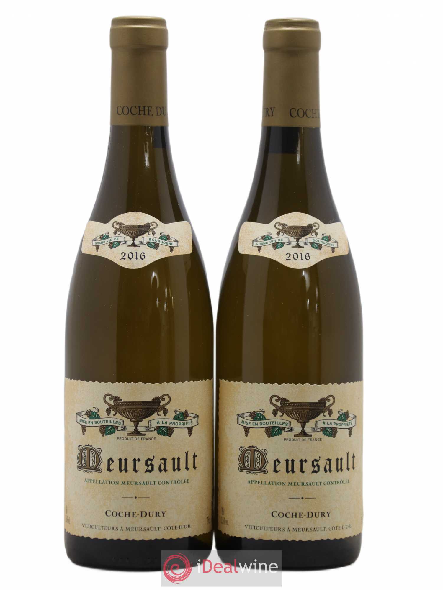 Meursault Coche Dury (Domaine) 2016 - Lot de 2 bouteilles - 0