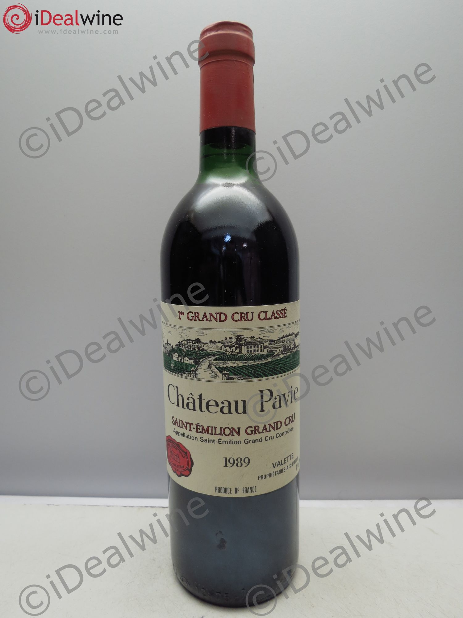 Château Pavie 1er Grand Cru Classé A 1989 - Lot de 12 bouteilles - 0