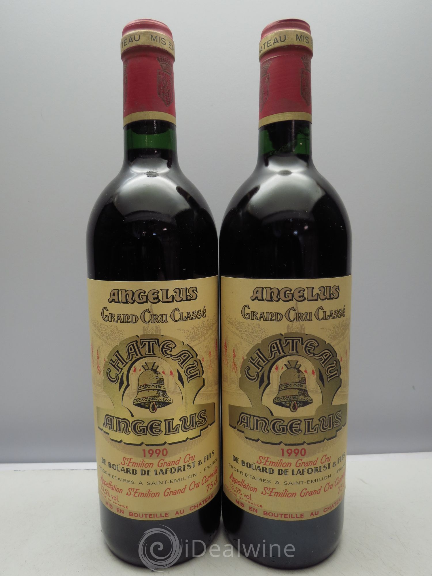 Château Angélus 1er Grand Cru Classé A 1990 - Lot de 12 bouteilles - 5