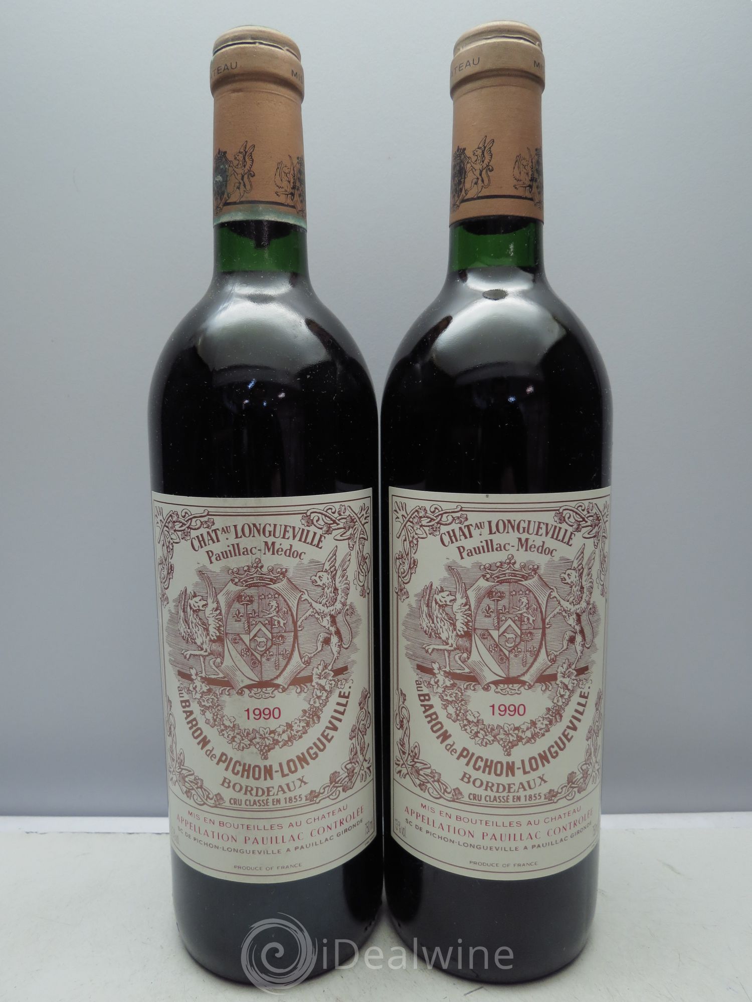 Pichon Longueville Baron 2ème Grand Cru Classé 1990 - Lot de 12 bouteilles - 2