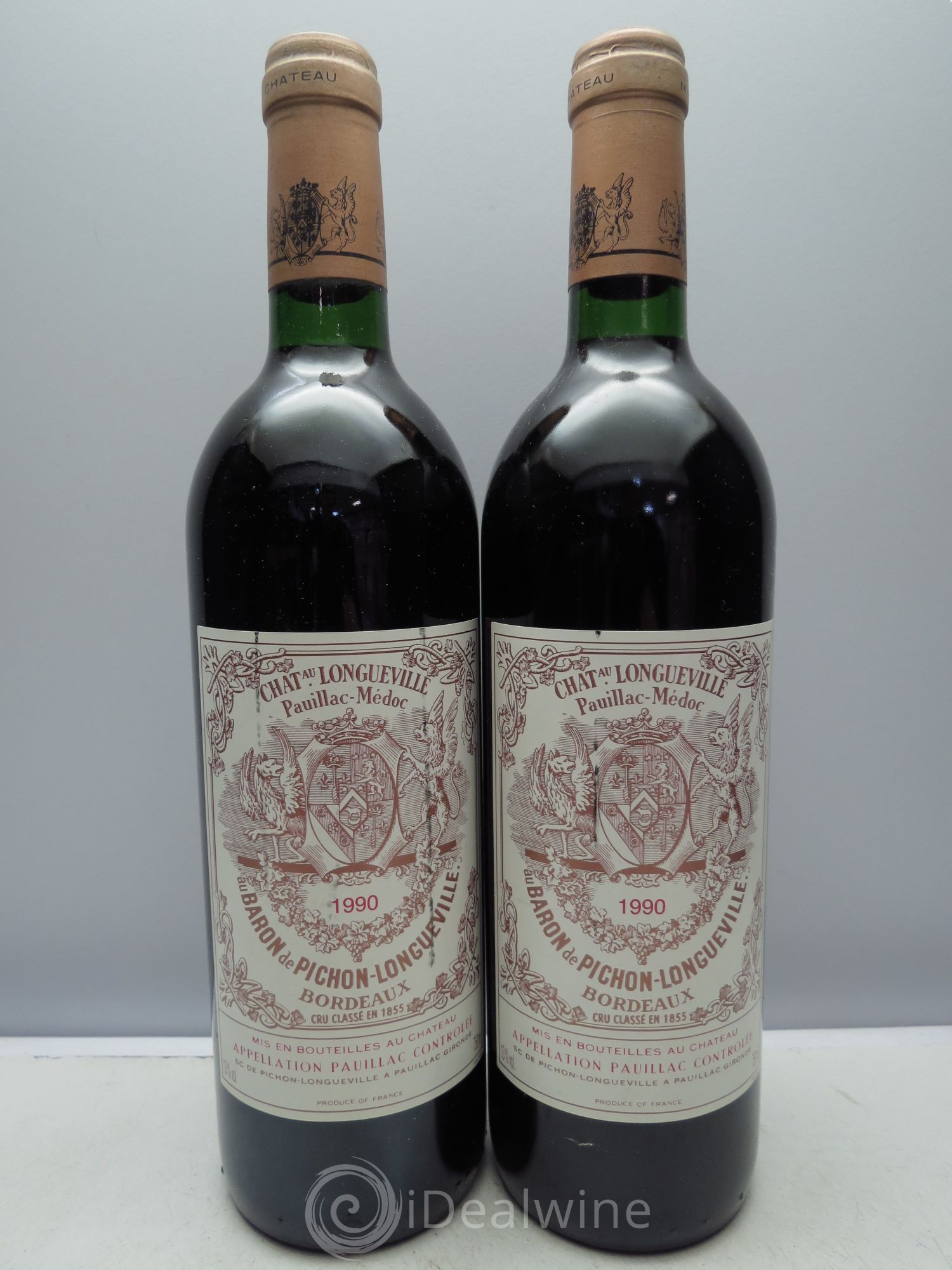 Pichon Longueville Baron 2ème Grand Cru Classé 1990 - Lot de 12 bouteilles - 4