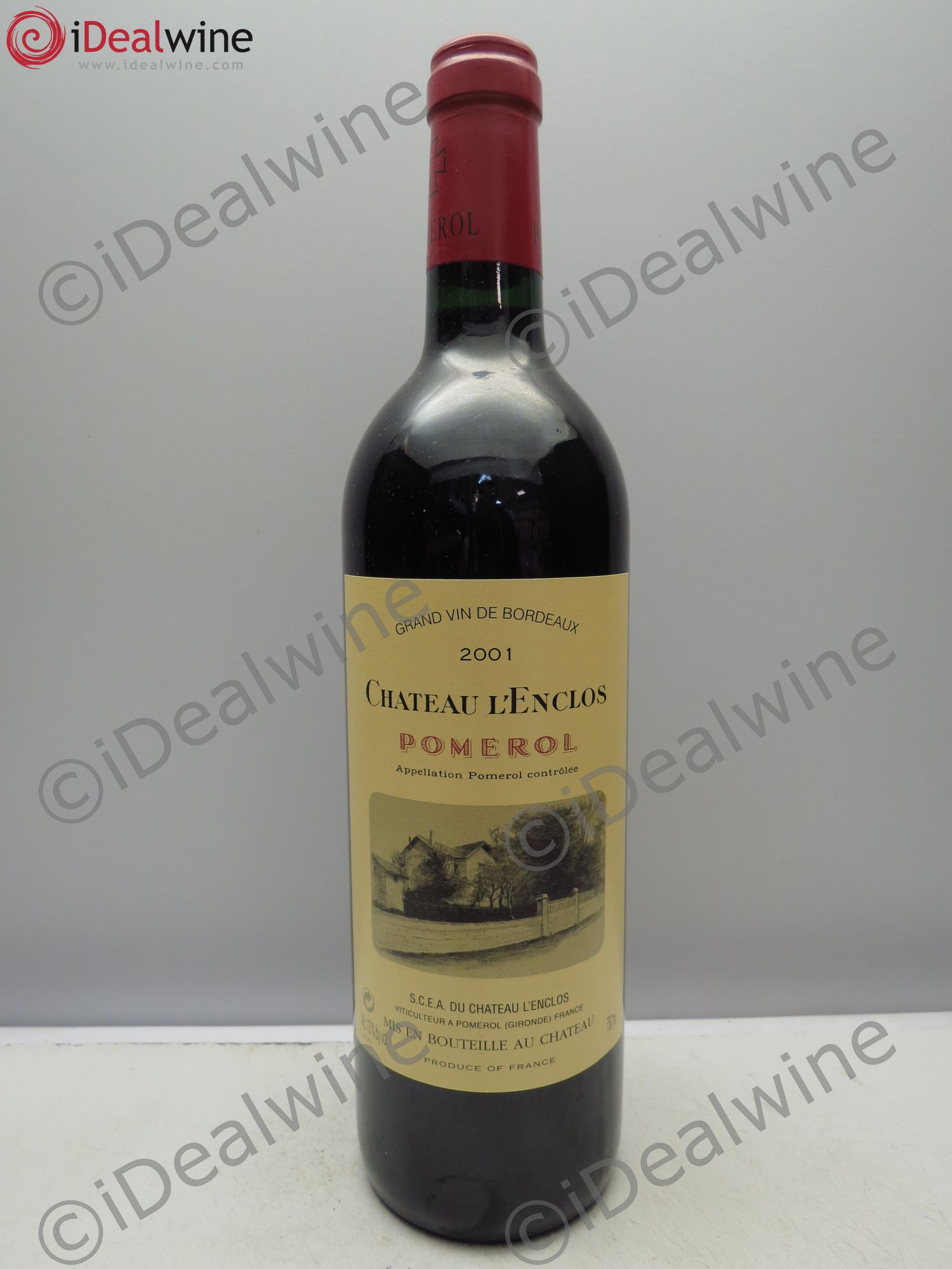 Château l' Enclos 2001 - Lot de 6 bouteilles - 0