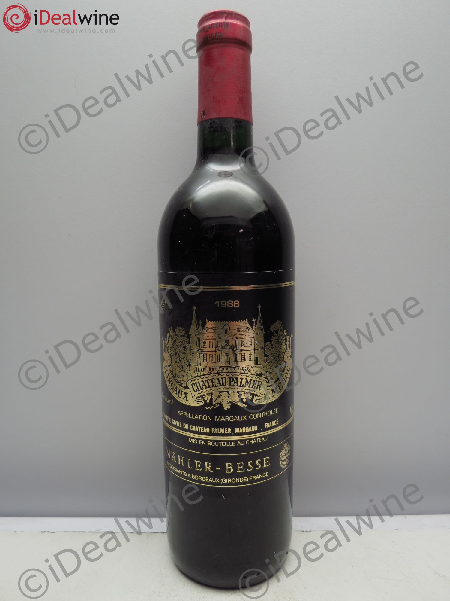 Château Palmer 3ème Grand Cru Classé 1988 - Lot de 1 bouteille - 0
