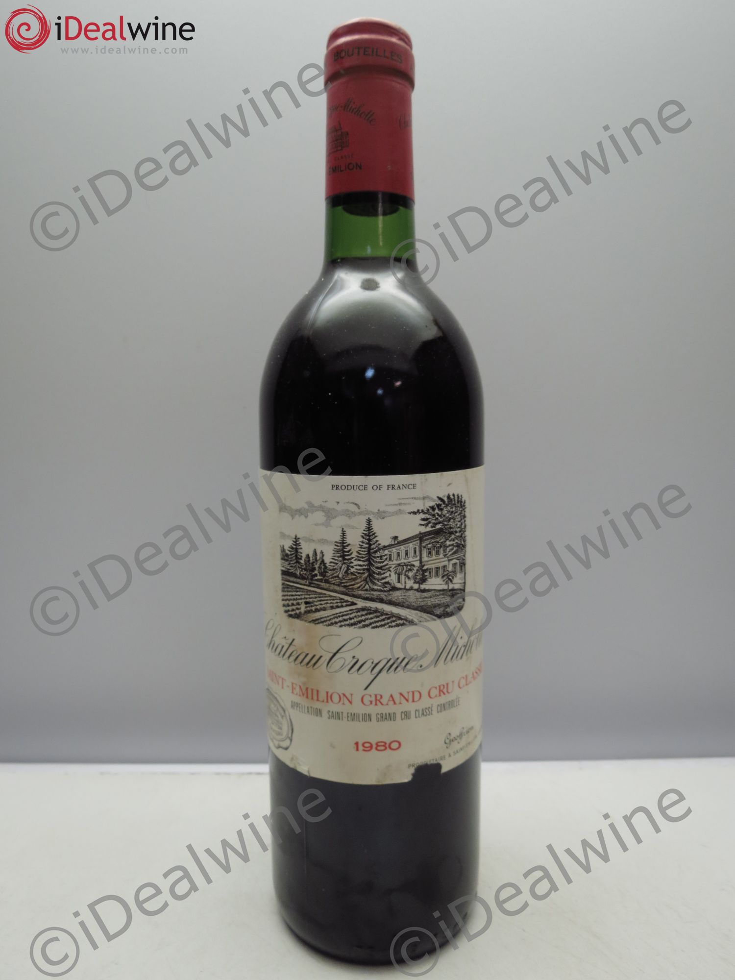 Château Croque Michotte (sans prix de réserve / no reserve 1980 - Posten von 1 Flasche - 0