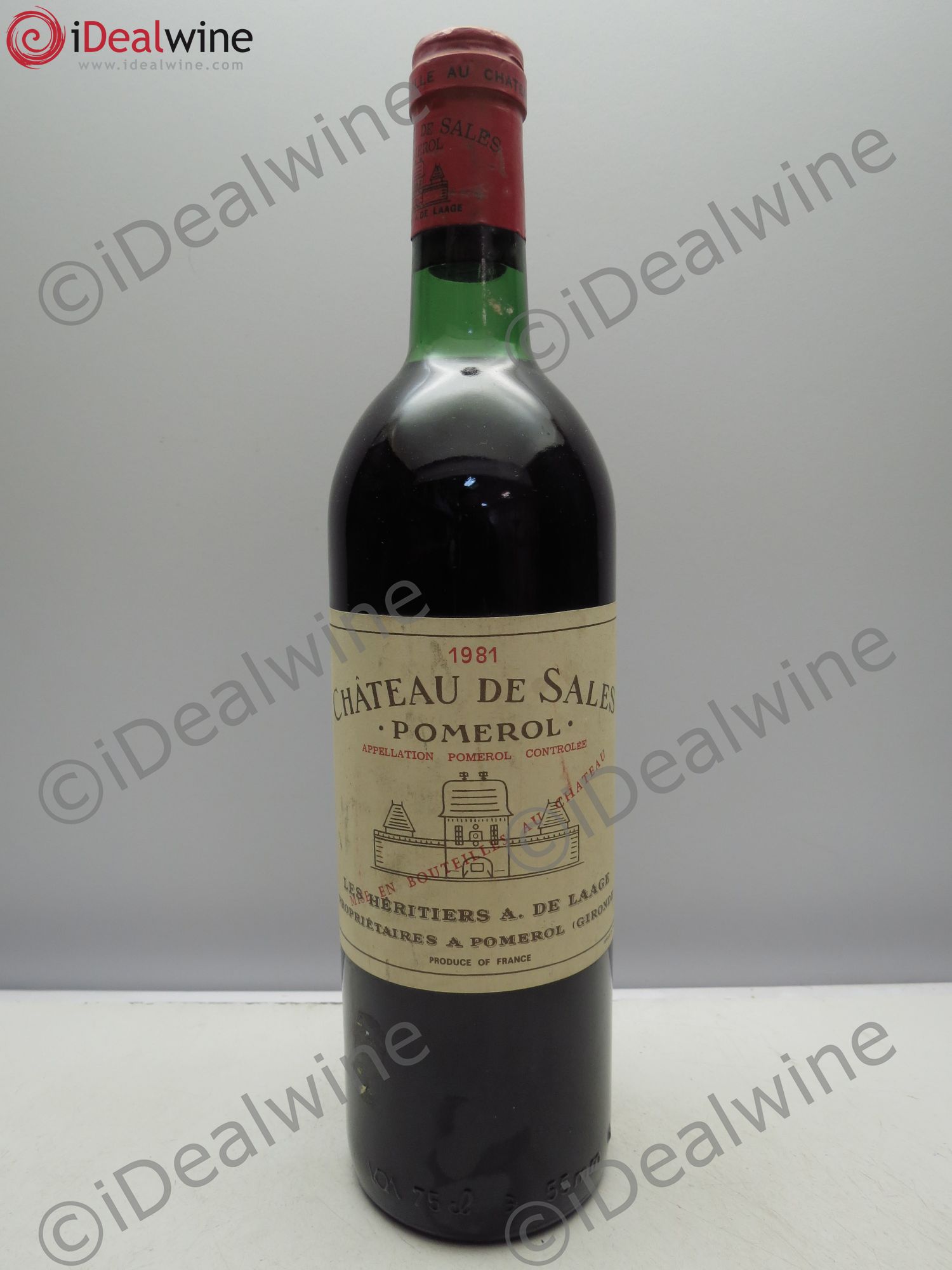Château de Sales (sans prix de réserve / no reserve 1981 - Posten von 1 Flasche - 0
