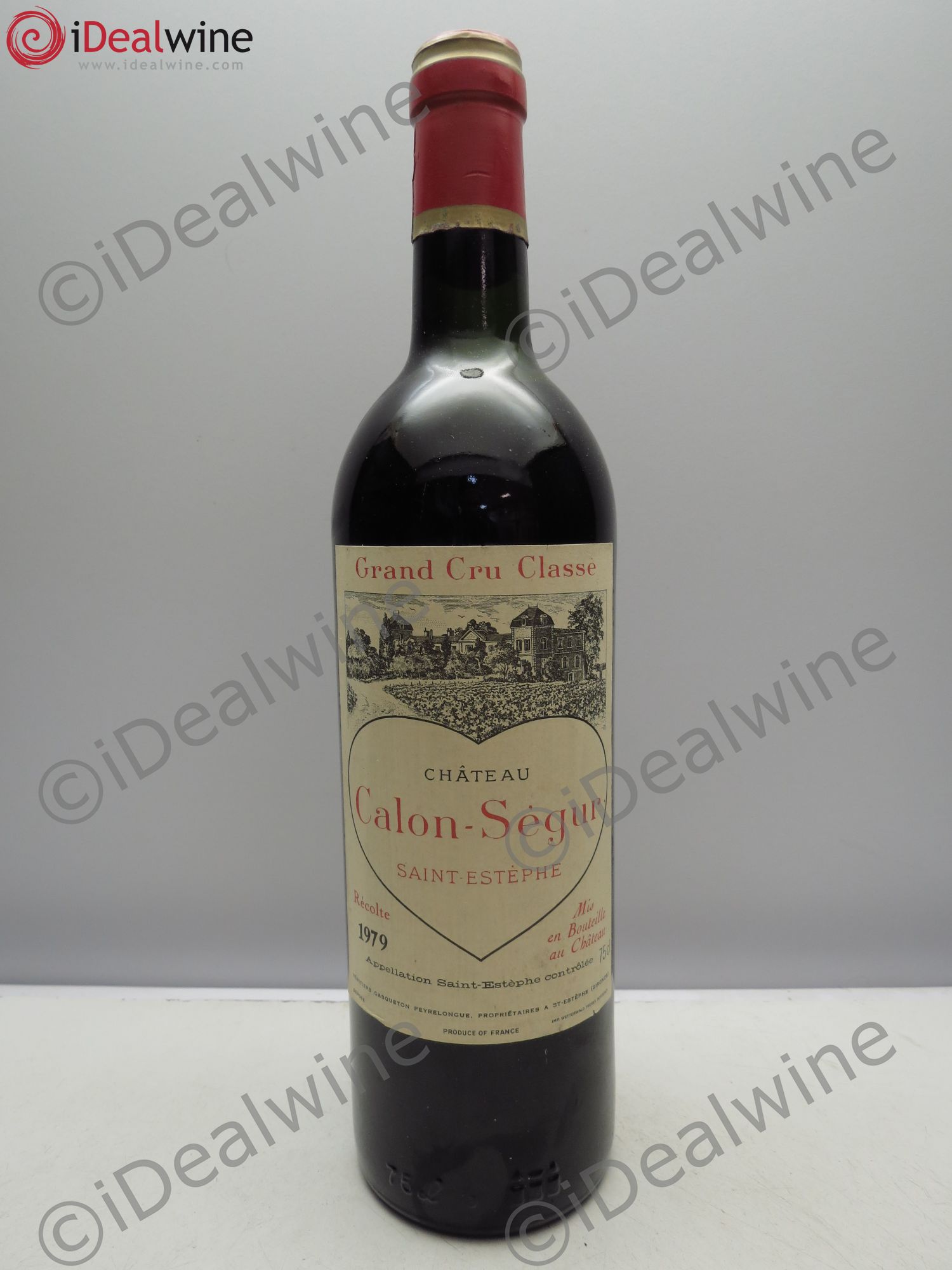 Château Calon Ségur 3ème Grand Cru Classé (sans prix de réserve / no reserve 1979 - Posten von 1 Flasche - 0