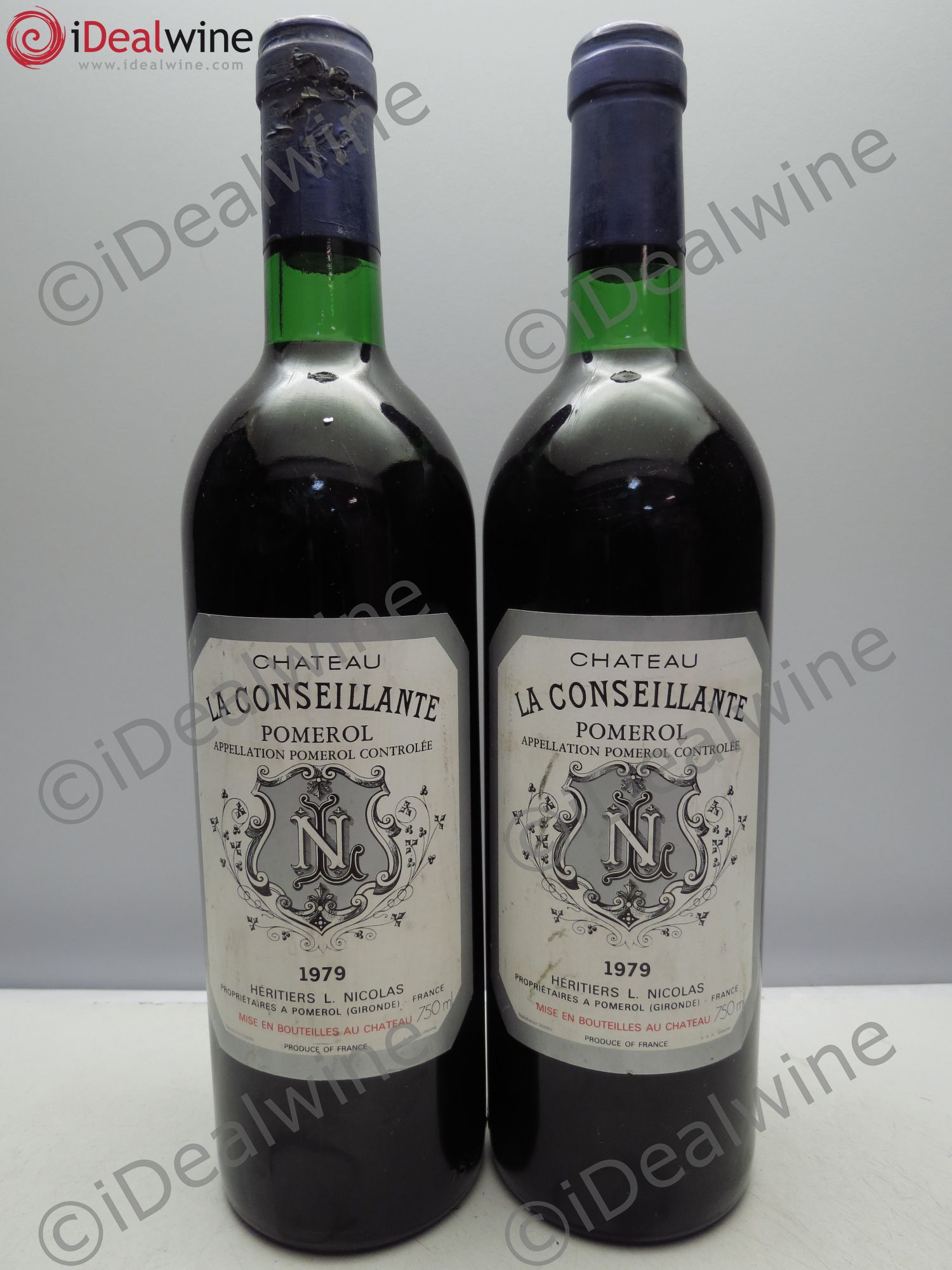Château la Conseillante 1979 - Lot de 2 bouteilles - 0